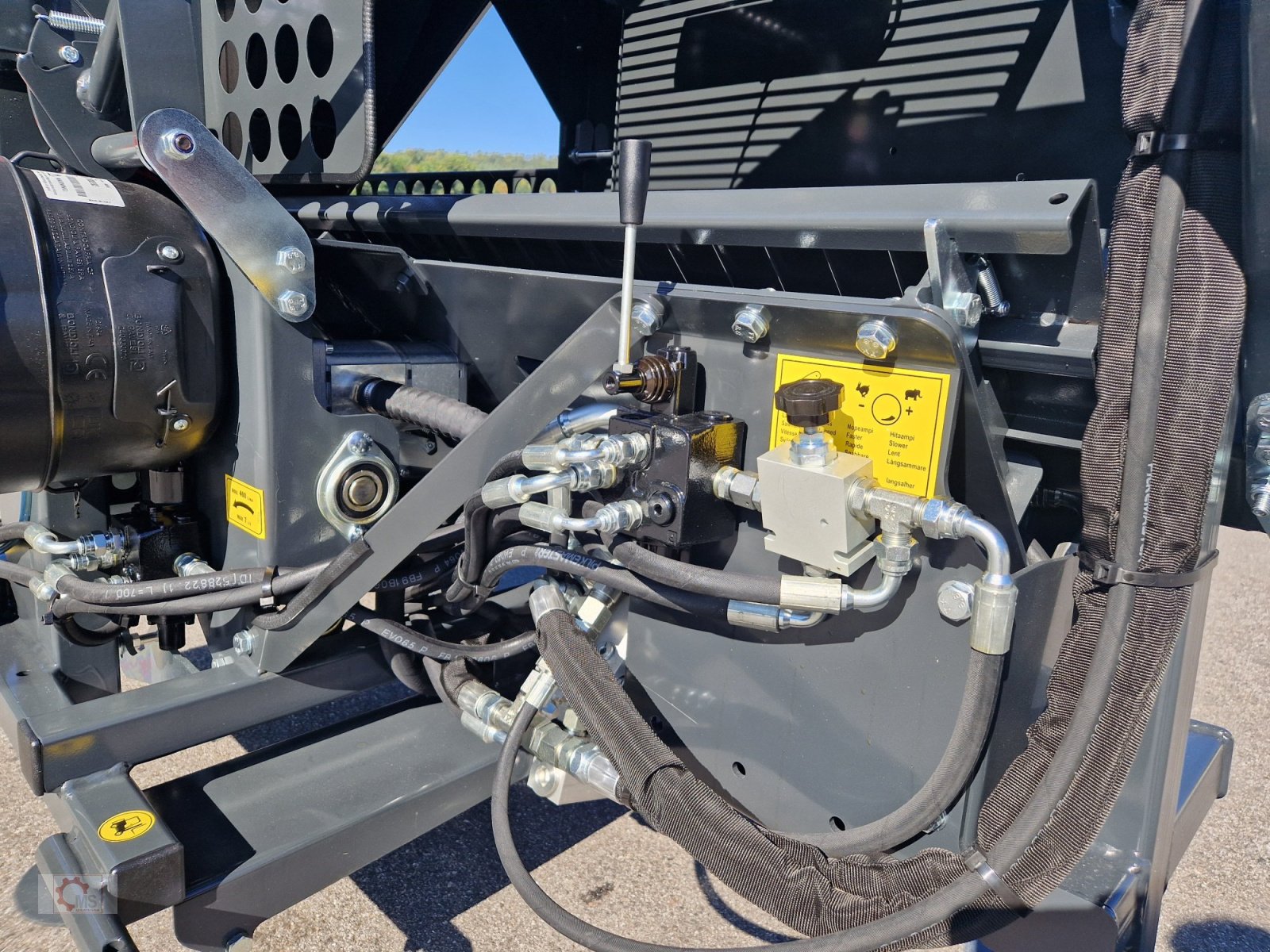 Sägeautomat & Spaltautomat typu Pilkemaster EVO 36 HC 10to 36cm Stammheber 4m Förderband, Neumaschine w Tiefenbach (Zdjęcie 7)