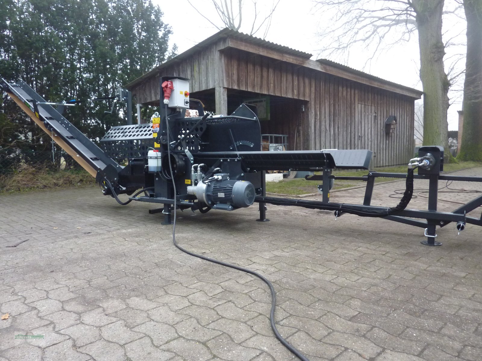 Sägeautomat & Spaltautomat a típus Pilkemaster EVO 36 Sägespalter Zapfwelle + Elektromotor, Neumaschine ekkor: Neuenkirchen (Kép 4)