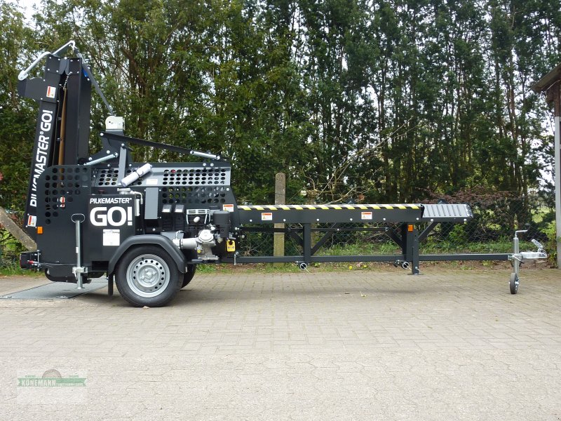 Sägeautomat & Spaltautomat of the type Pilkemaster GO Sägespaltautomat, Neumaschine in Neuenkirchen (Picture 1)