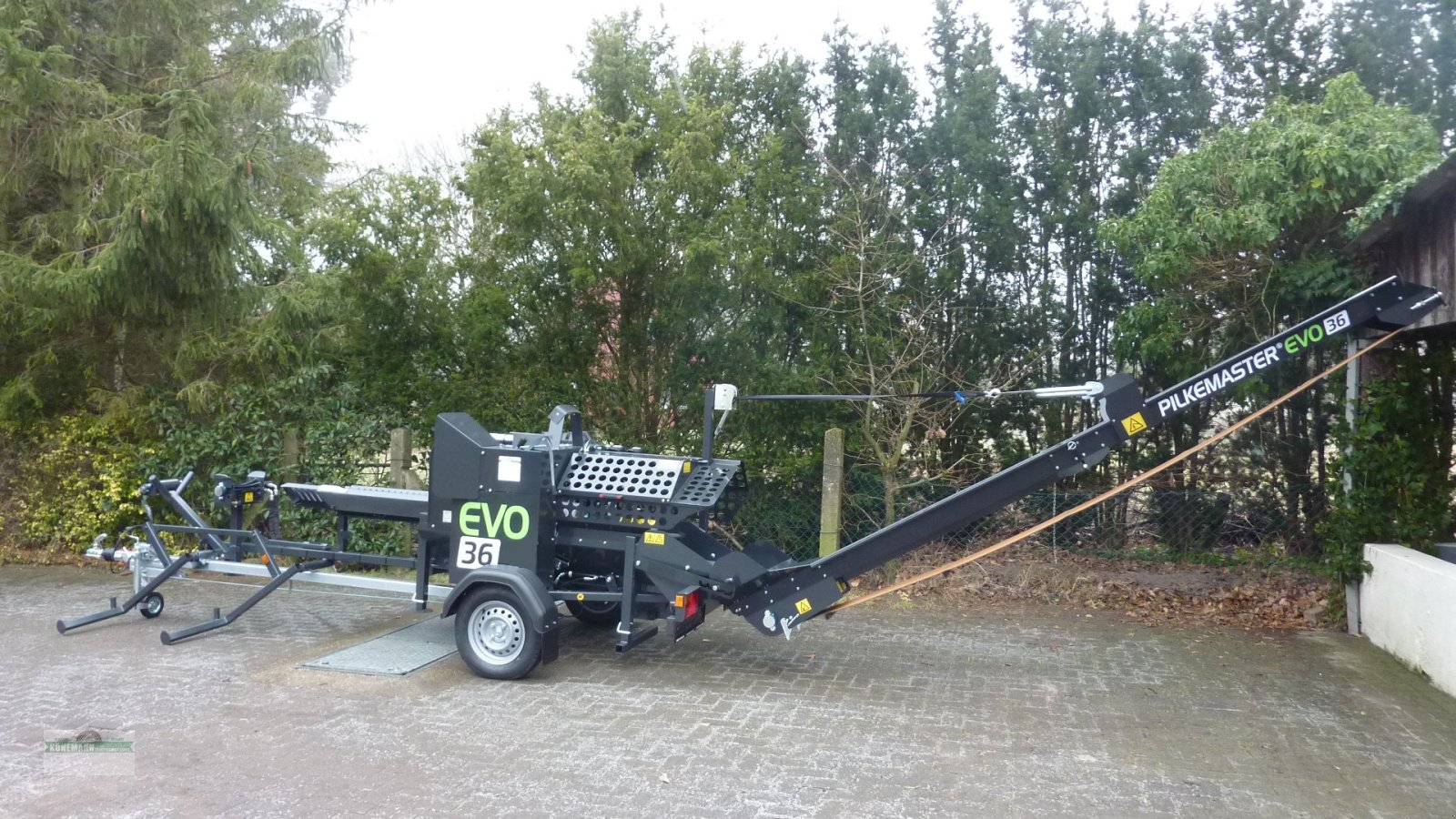 Sägeautomat & Spaltautomat des Typs Pilkemaster Mobiler EVO 36 Sägespaltautomat, Neumaschine in Neuenkirchen (Bild 2)