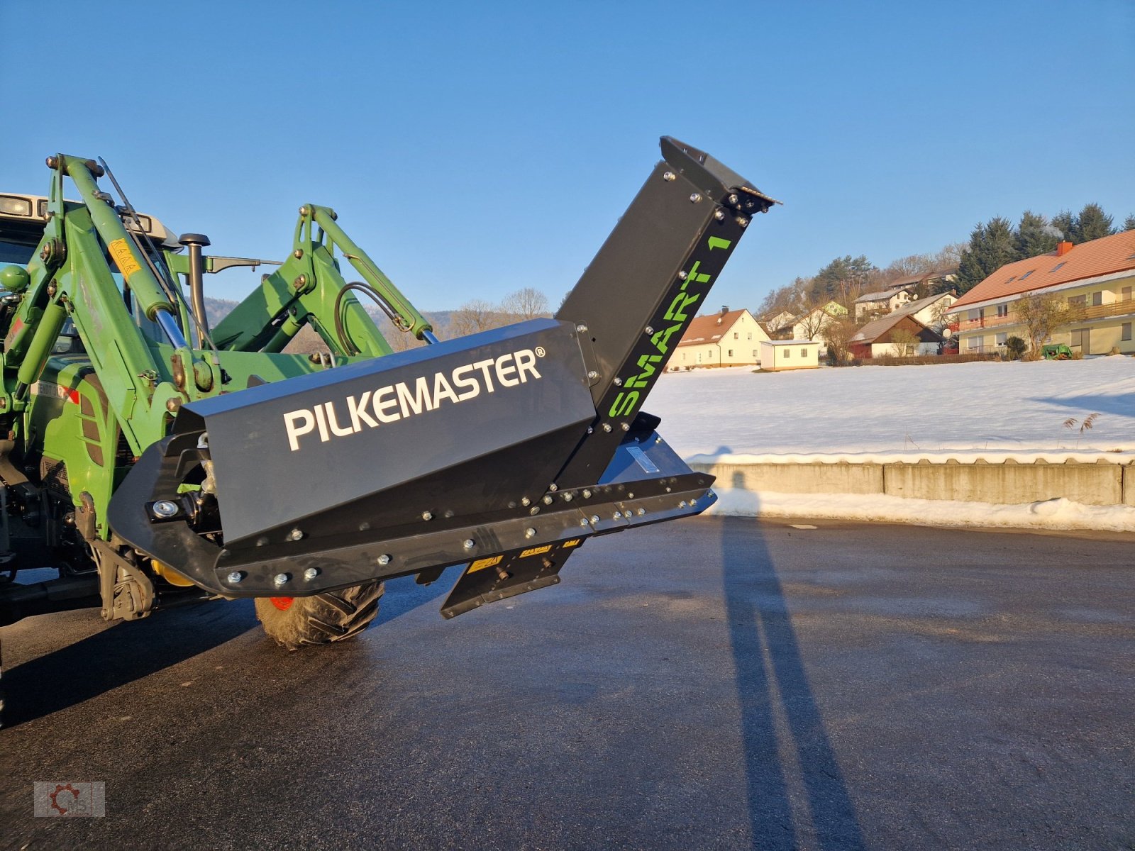Sägeautomat & Spaltautomat des Typs Pilkemaster Smart Brennholzautomat Spaltautomat Euroaufnahme, Neumaschine in Tiefenbach (Bild 3)