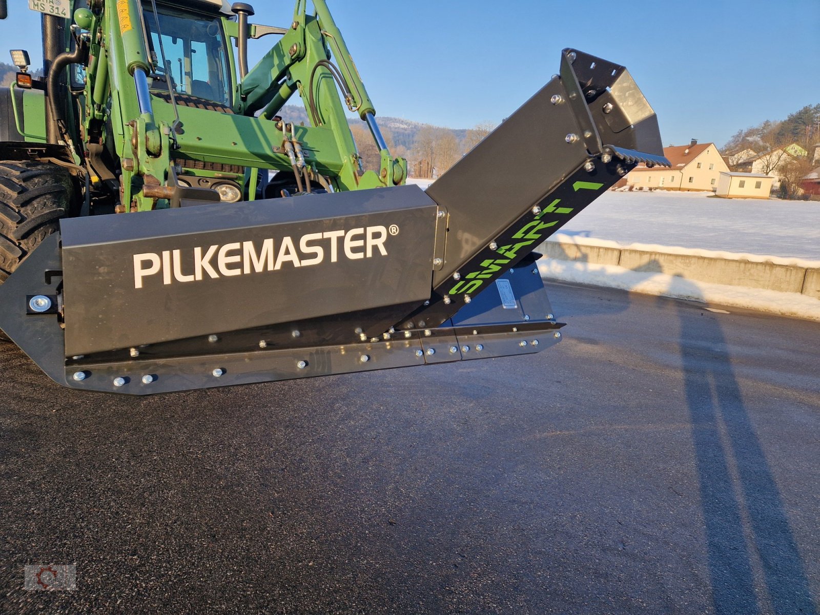 Sägeautomat & Spaltautomat des Typs Pilkemaster Smart Brennholzautomat Spaltautomat Euroaufnahme, Neumaschine in Tiefenbach (Bild 4)