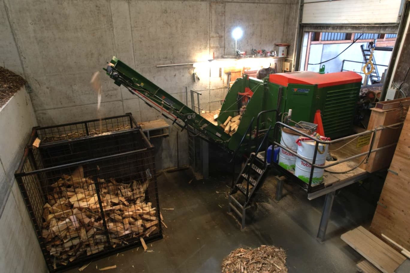 Sägeautomat & Spaltautomat des Typs Posch Spaltfix K-540, Gebrauchtmaschine in Hohenwart (Bild 1)