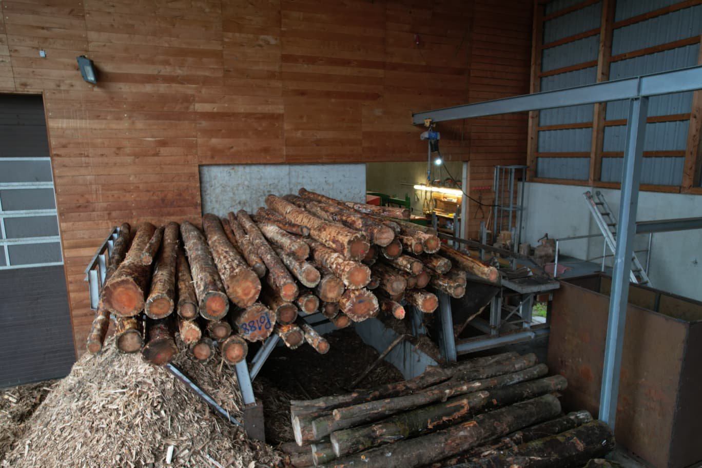 Sägeautomat & Spaltautomat des Typs Posch Spaltfix K-540, Gebrauchtmaschine in Hohenwart (Bild 4)