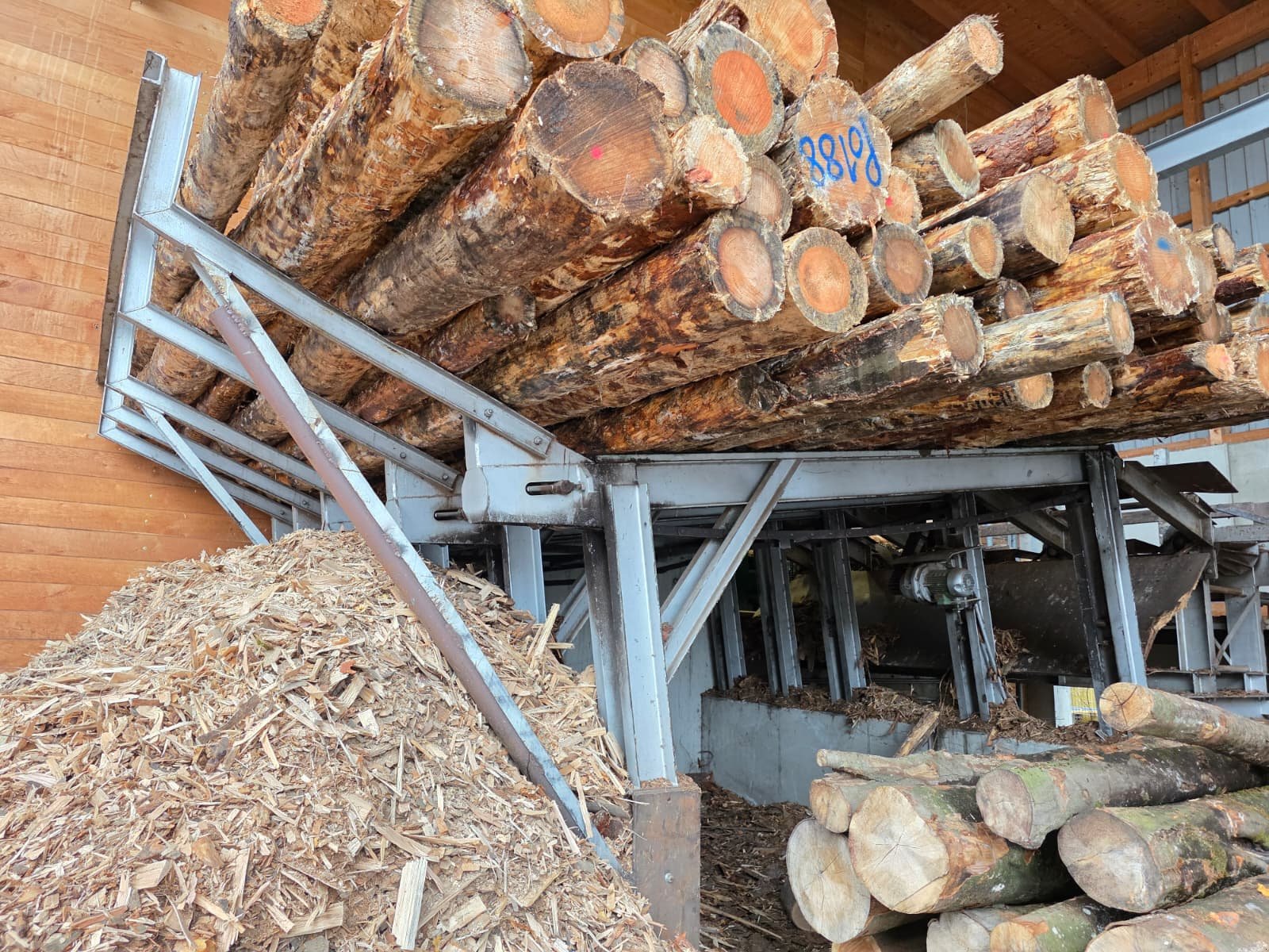Sägeautomat & Spaltautomat des Typs Posch Spaltfix K-540, Gebrauchtmaschine in Hohenwart (Bild 5)