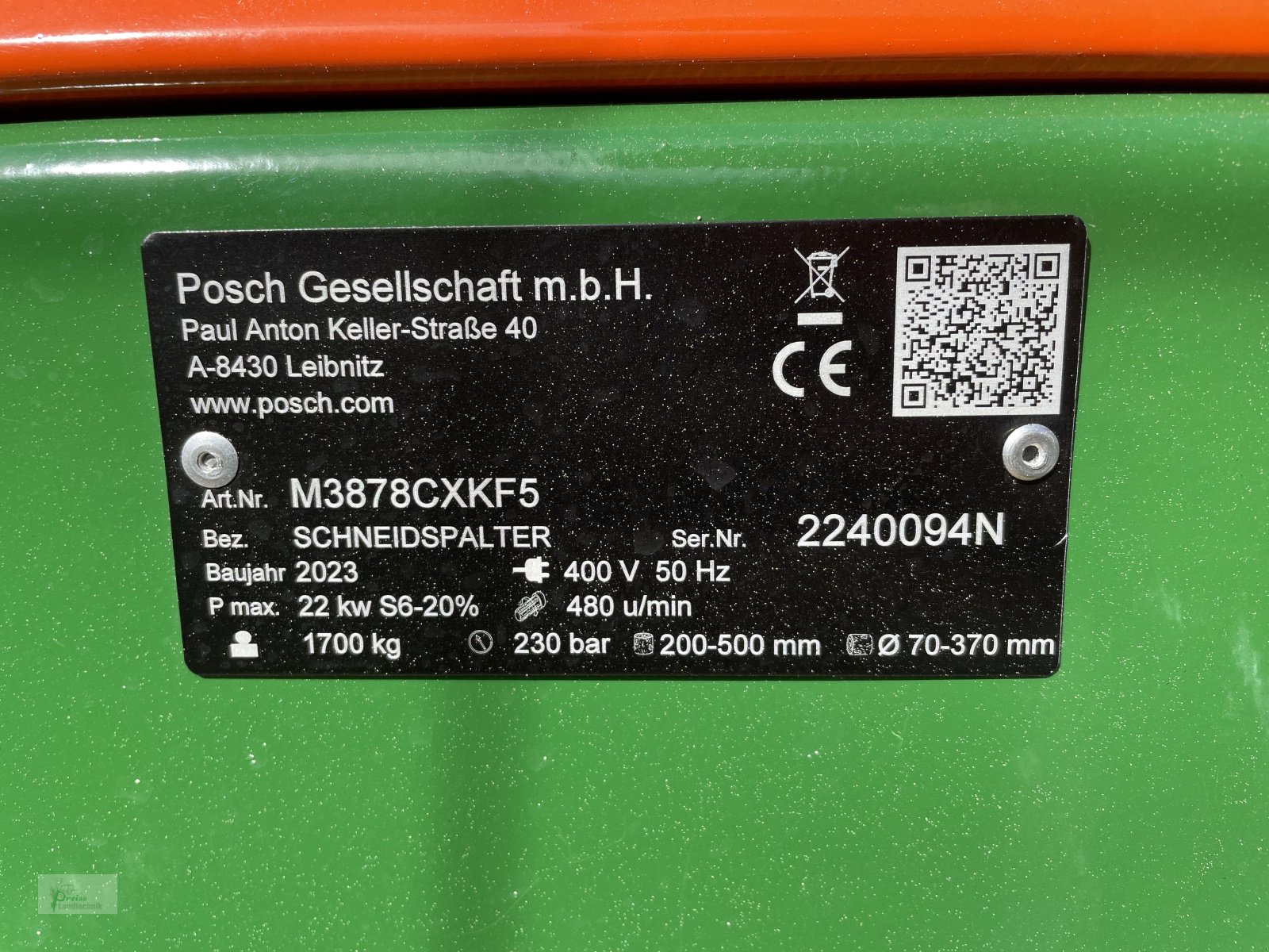 Sägeautomat & Spaltautomat tip Posch SpaltFix S-375, Gebrauchtmaschine in Bad Kötzting (Poză 9)