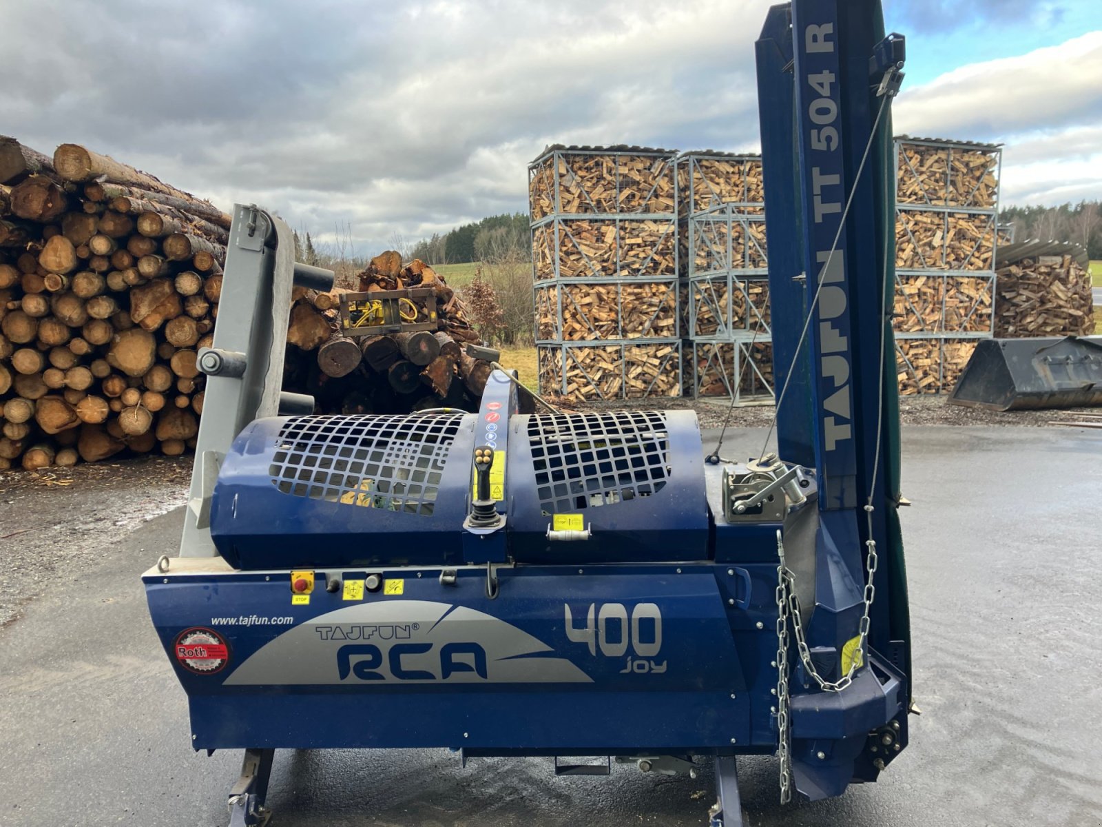 Sägeautomat & Spaltautomat от тип Tajfun RCA 400 Joy, Gebrauchtmaschine в Tirschenreuth (Снимка 1)