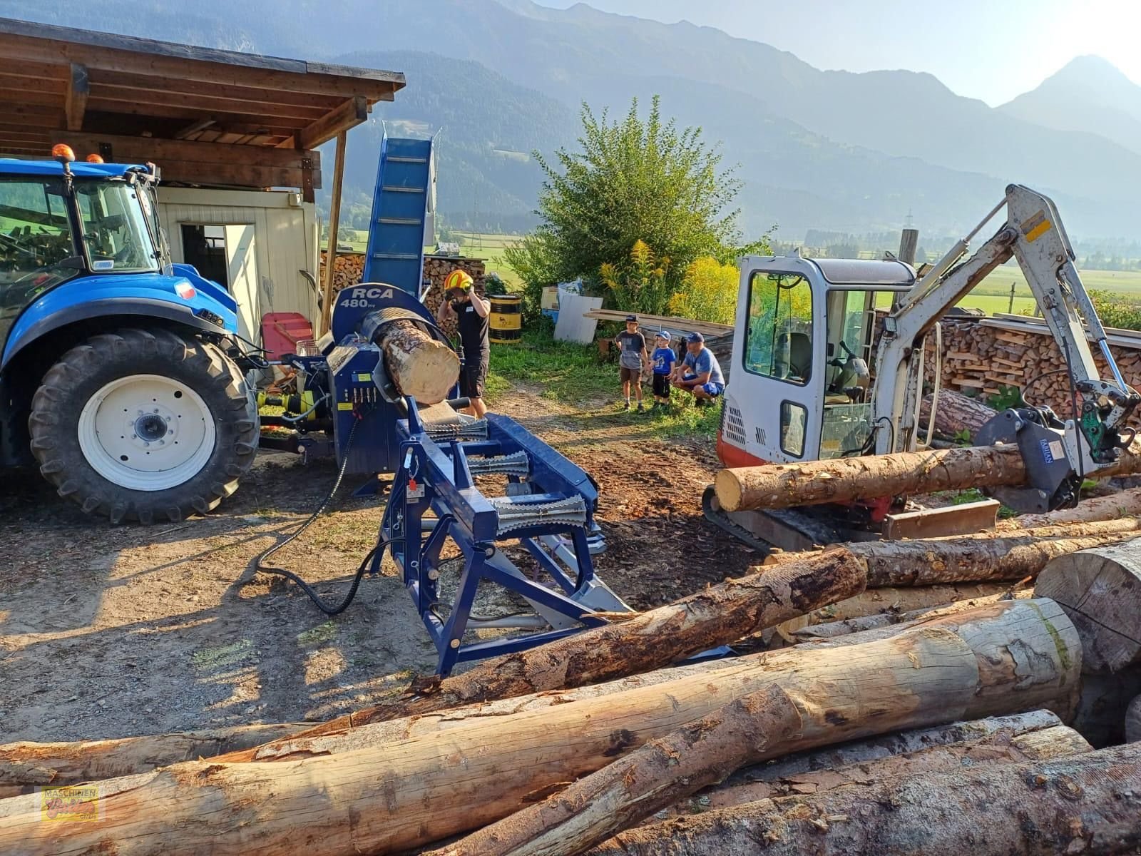 Sägeautomat & Spaltautomat a típus Tajfun RCA 480 JOY Sägespaltautomat Privatverkauf, Gebrauchtmaschine ekkor: Kötschach (Kép 11)