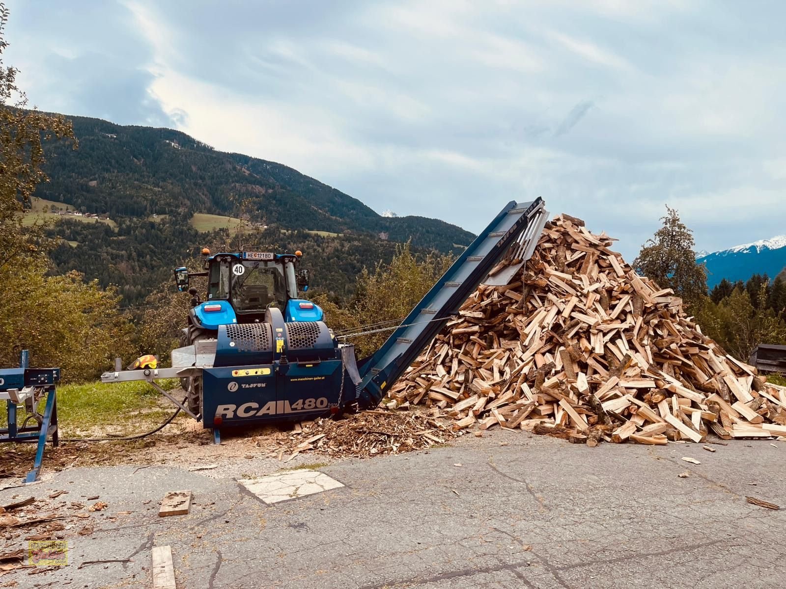 Sägeautomat & Spaltautomat a típus Tajfun RCA 480 JOY Sägespaltautomat Privatverkauf, Gebrauchtmaschine ekkor: Kötschach (Kép 7)