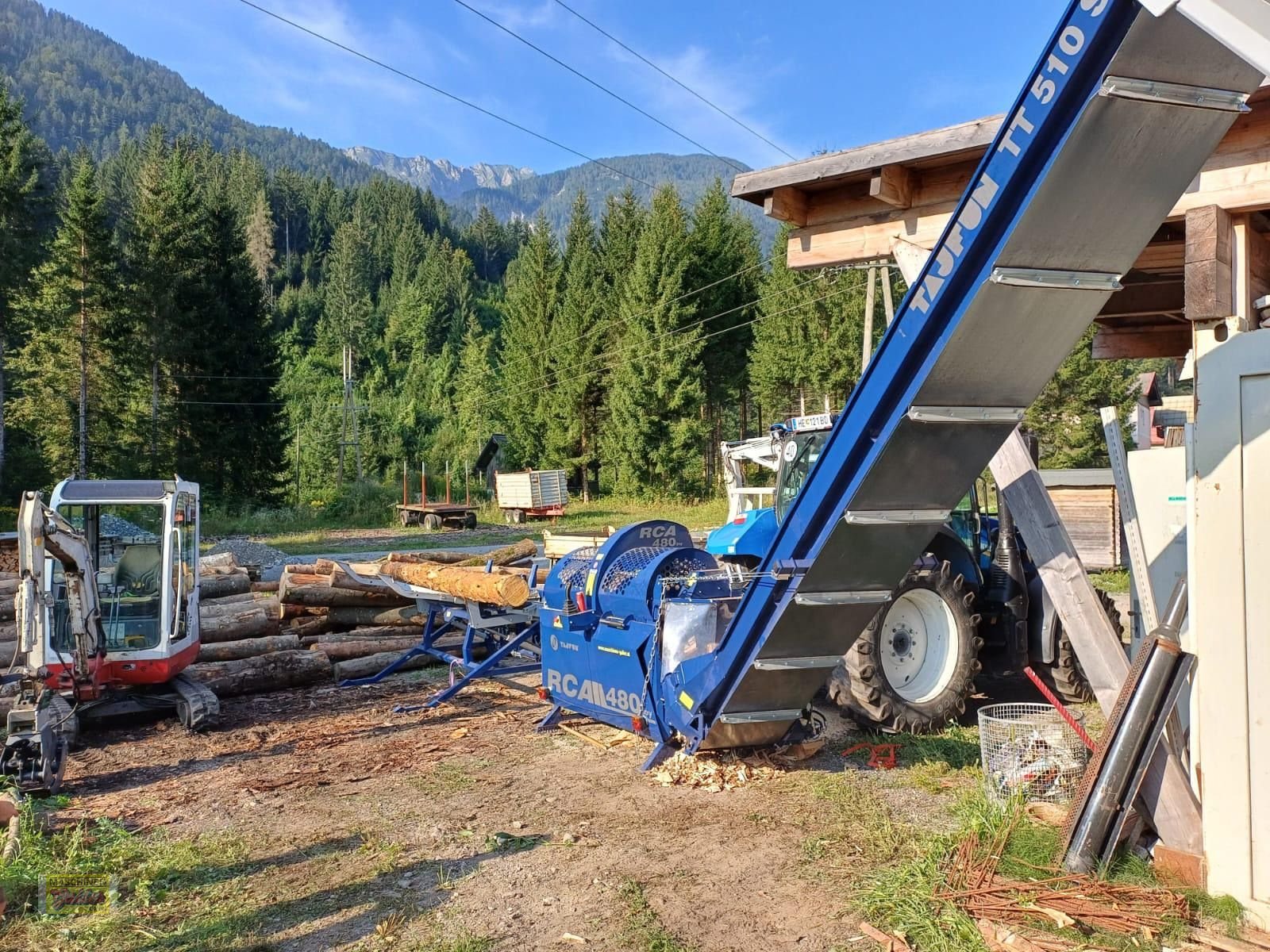 Sägeautomat & Spaltautomat a típus Tajfun RCA 480 JOY Sägespaltautomat Privatverkauf, Gebrauchtmaschine ekkor: Kötschach (Kép 9)