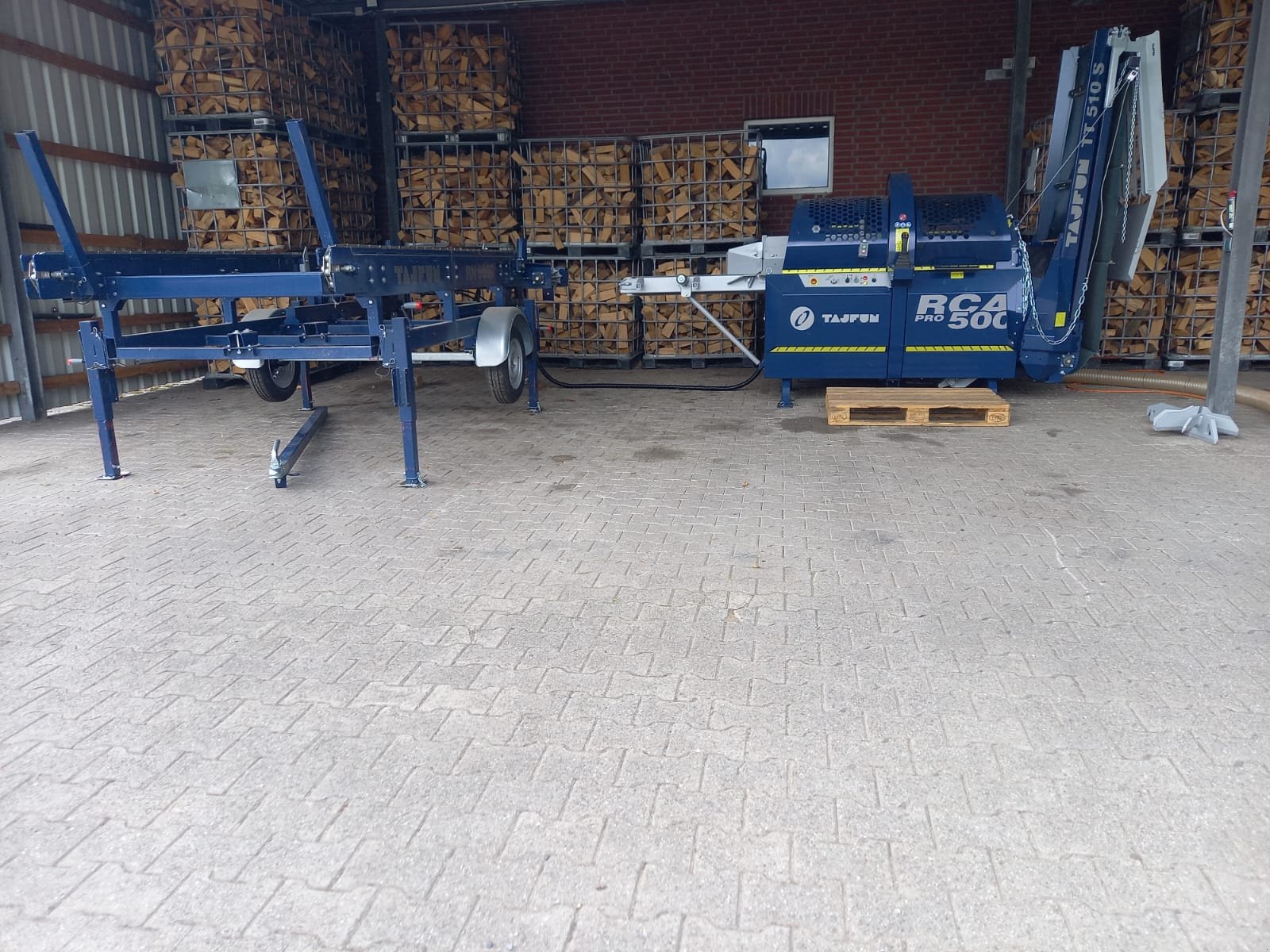 Sägeautomat & Spaltautomat του τύπου Tajfun RCA 500 Pro, Gebrauchtmaschine σε Coesfeld (Φωτογραφία 10)