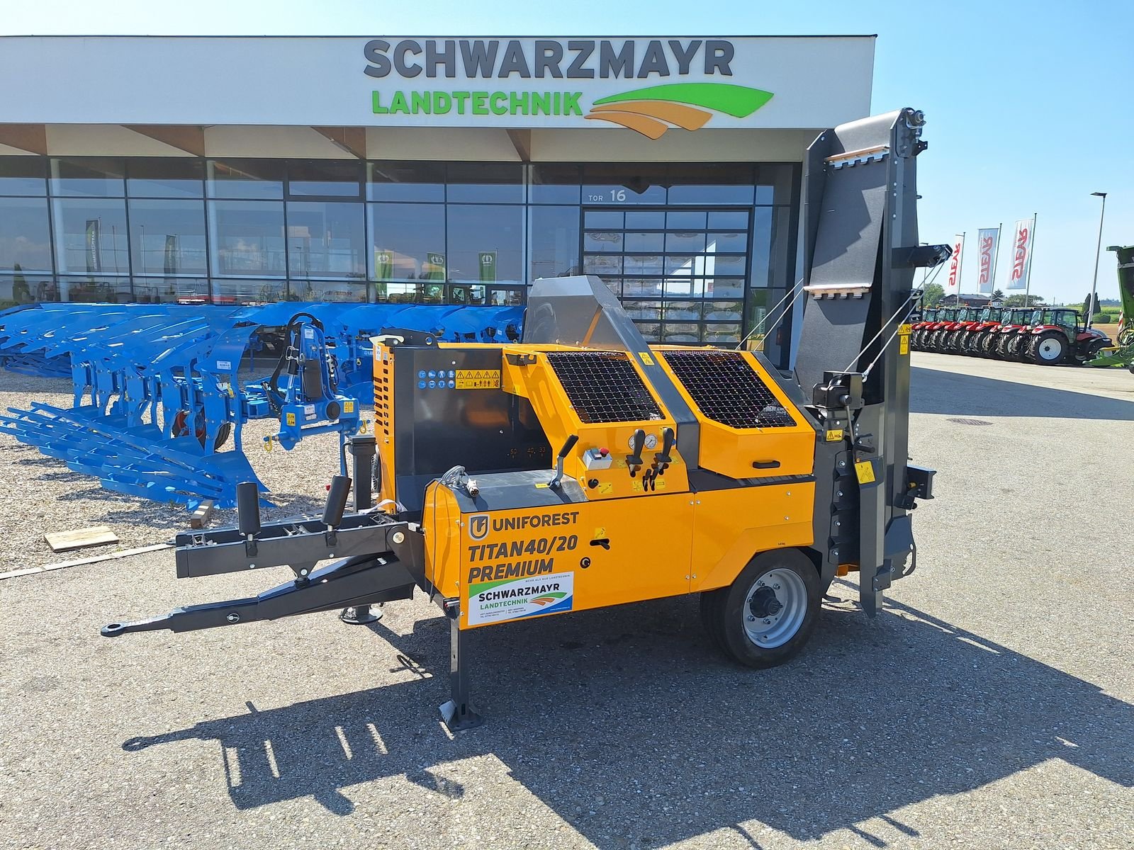 Sägeautomat & Spaltautomat del tipo Uniforest Titan 40/20 CD+E TR, Neumaschine en Schlitters (Imagen 3)