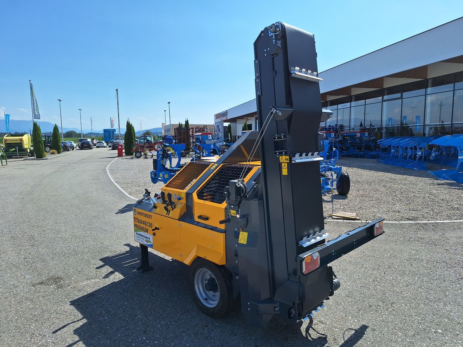 Sägeautomat & Spaltautomat del tipo Uniforest Titan 40/20 CD+E TR, Neumaschine en Schlitters (Imagen 8)