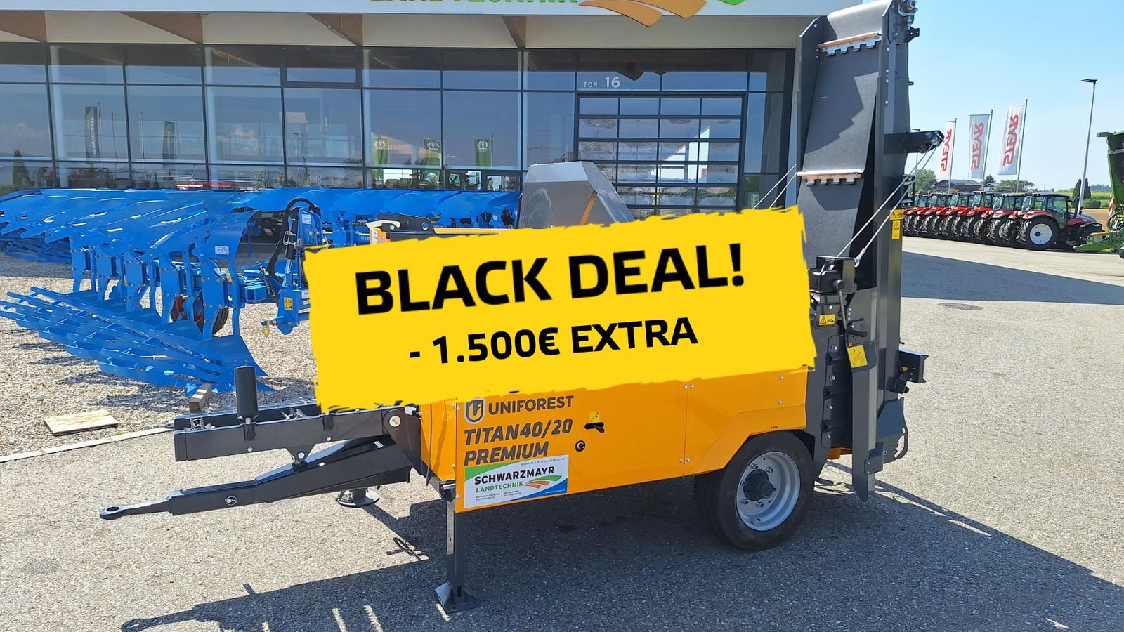 Sägeautomat & Spaltautomat del tipo Uniforest Titan 40/20 CD+E TR, Neumaschine en Schlitters (Imagen 2)