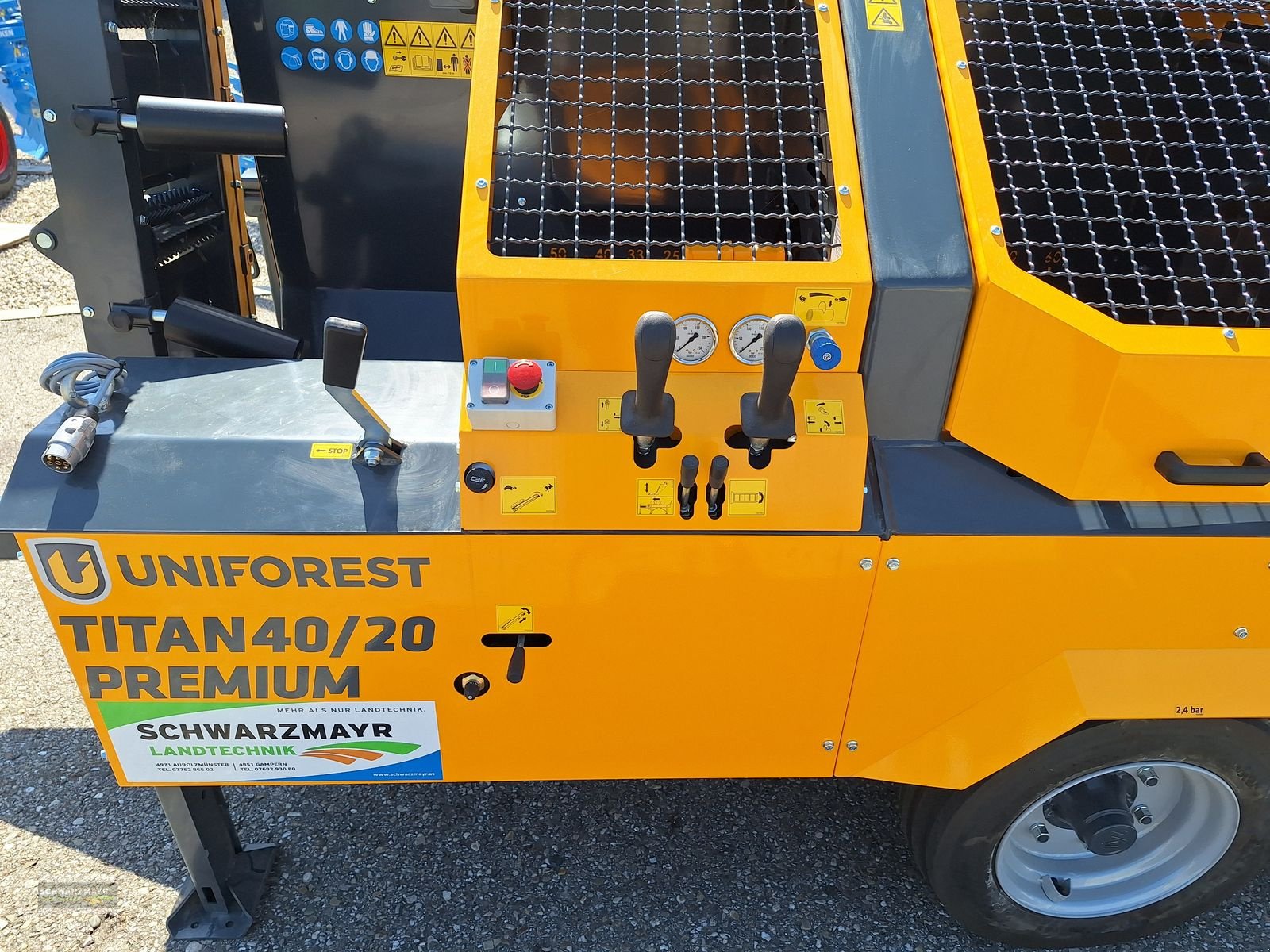 Sägeautomat & Spaltautomat a típus Uniforest Titan 40/20 CD+E TR, Neumaschine ekkor: Gampern (Kép 13)