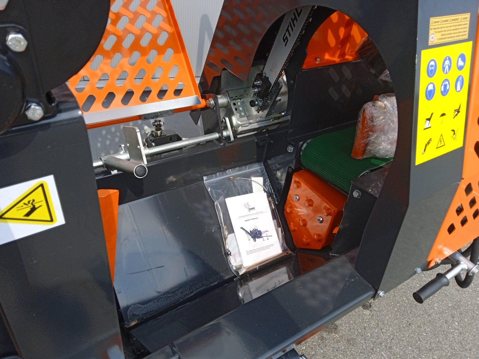Sägeautomat & Spaltautomat des Typs Woodworker SSP 48/20 Joy, Neumaschine in Nittenau (Bild 4)
