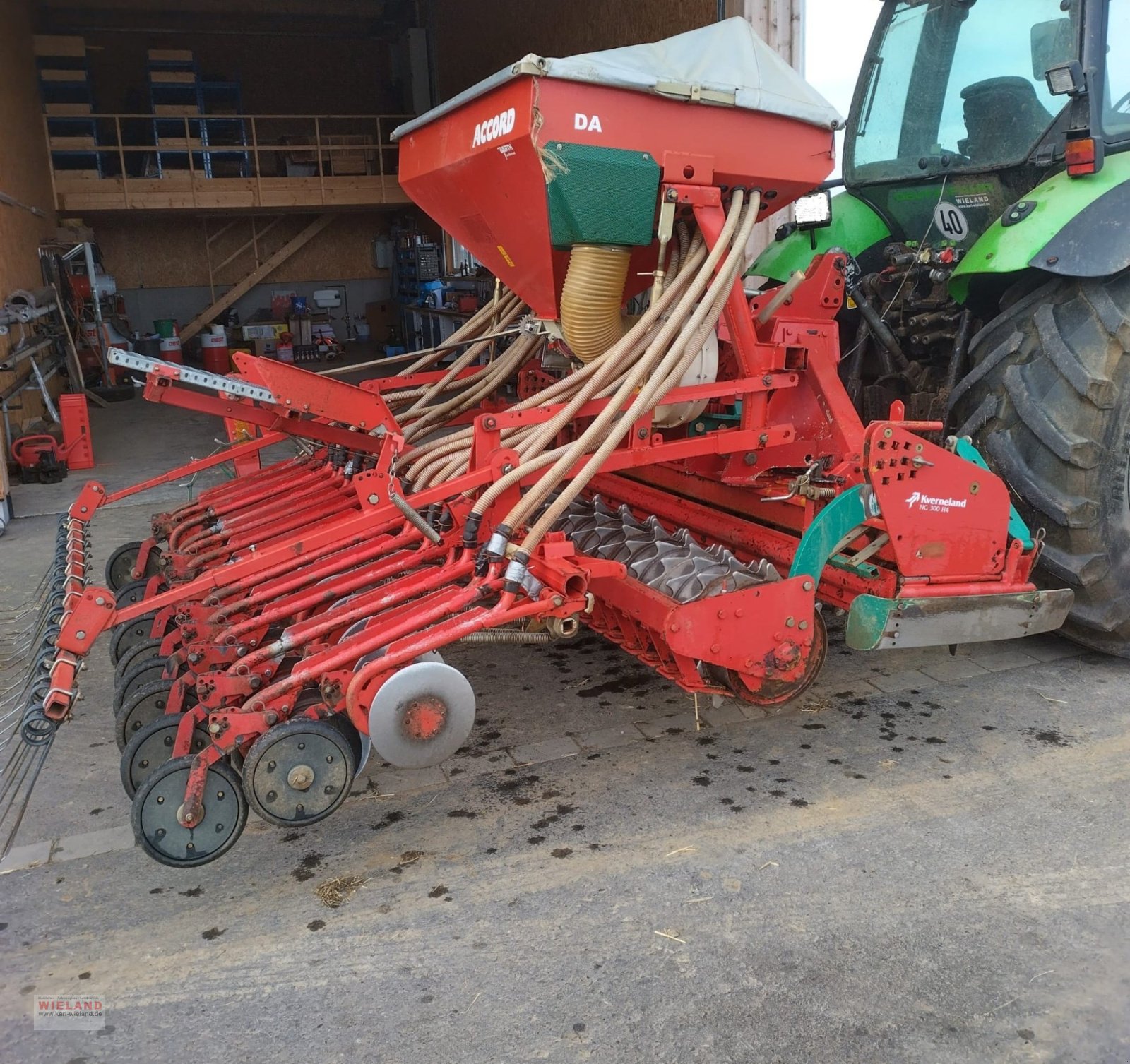 Sämaschine des Typs Accord DA 3m, Gebrauchtmaschine in Lossburg-Wittendorf (Bild 1)