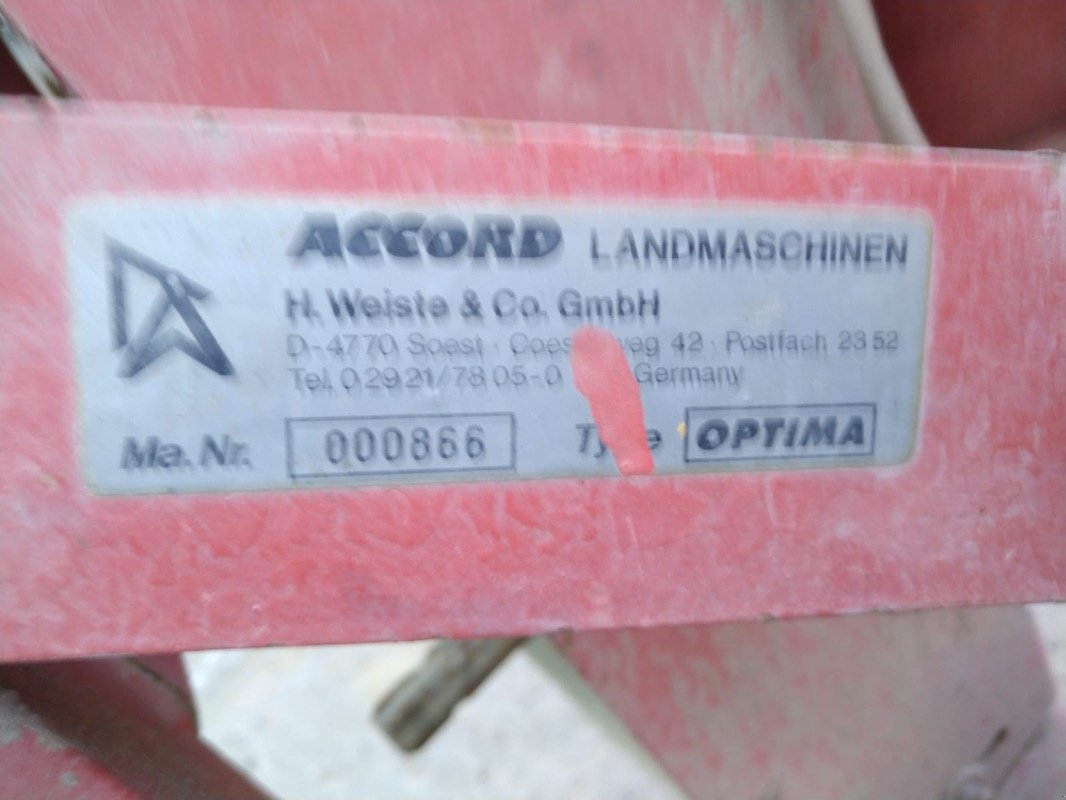 Sämaschine tip Accord Optima 8-reihig, Gebrauchtmaschine in Liebenwalde (Poză 10)
