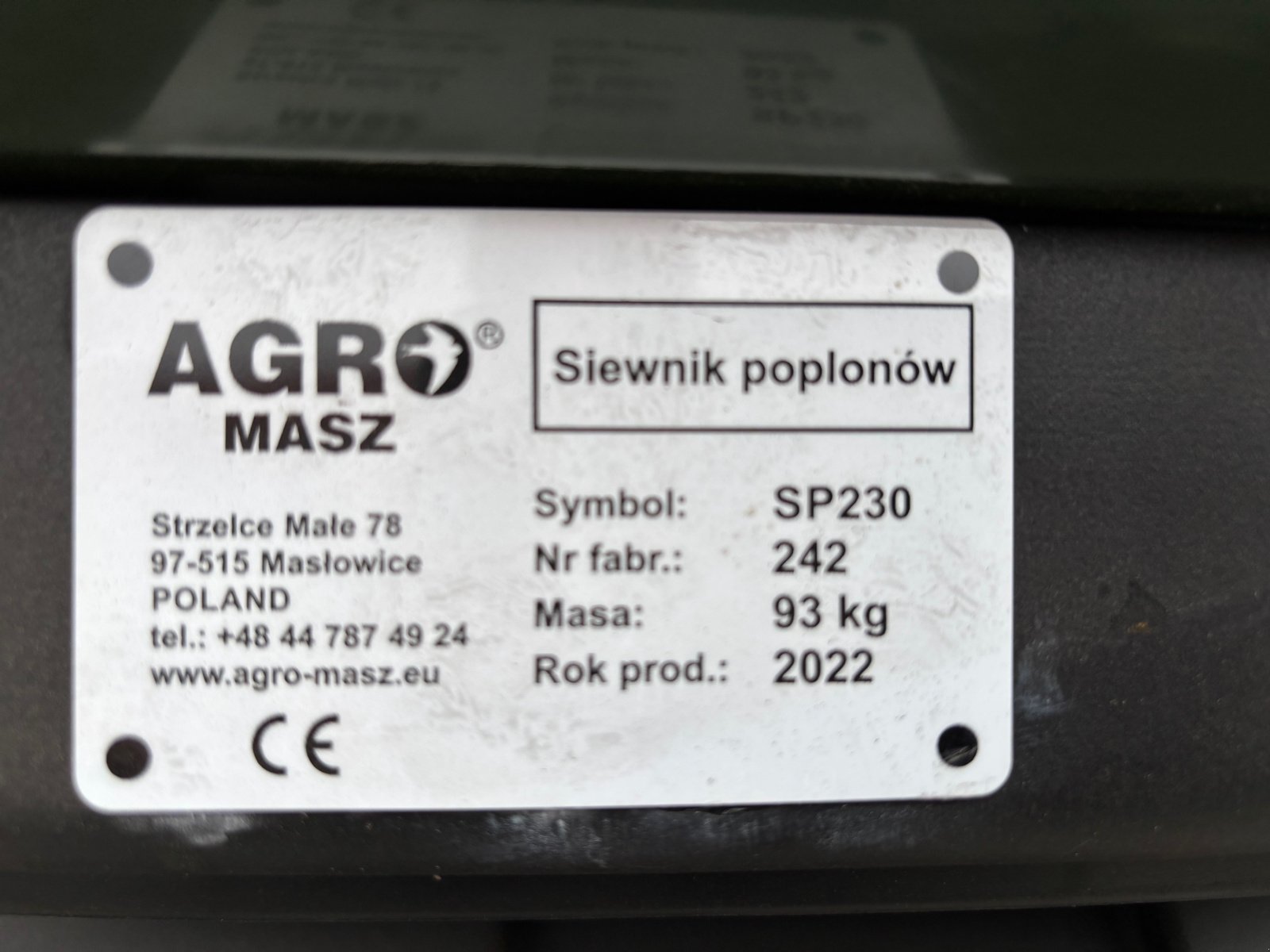Sämaschine typu Agro-Masz SP230 Zwischenfruchtsägerät, Neumaschine v Gerasdorf (Obrázek 5)