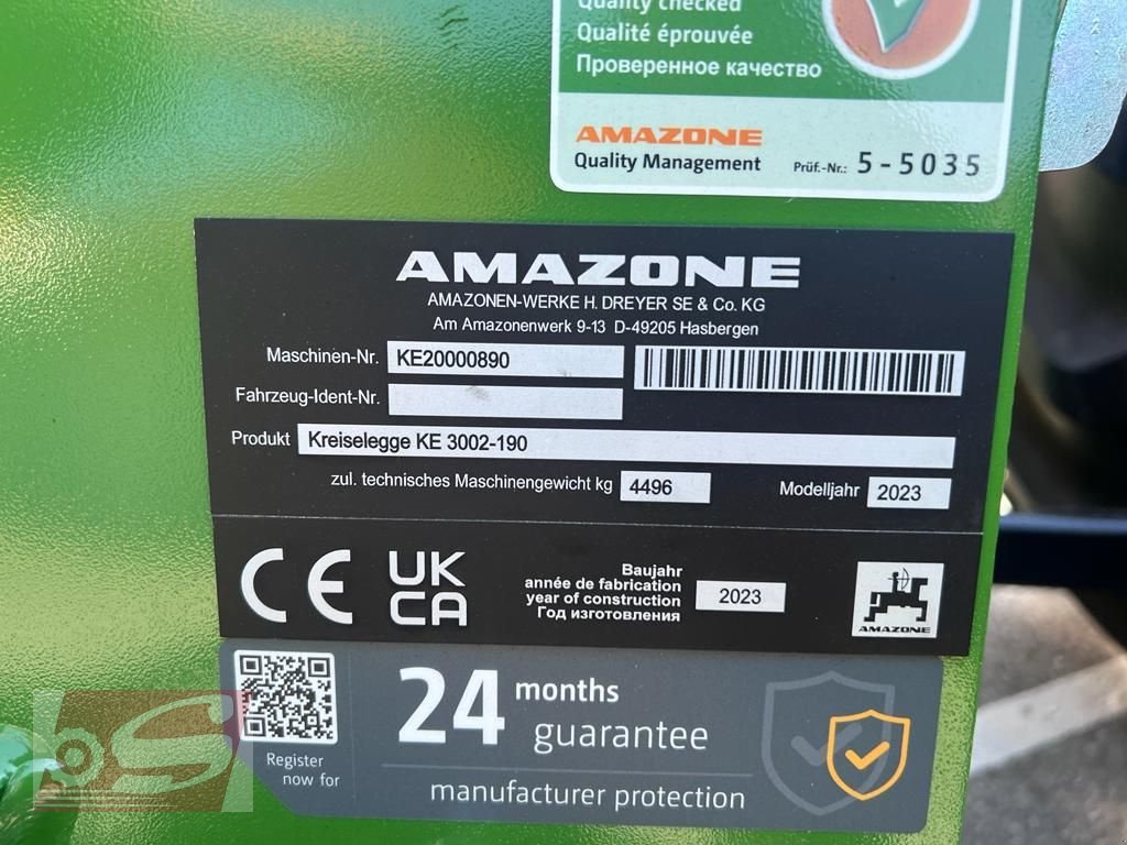 Sämaschine a típus Amazone Amazone KE 3002-190 + CATAYA 3000 SPECIAL, Neumaschine ekkor: Offenhausen (Kép 13)