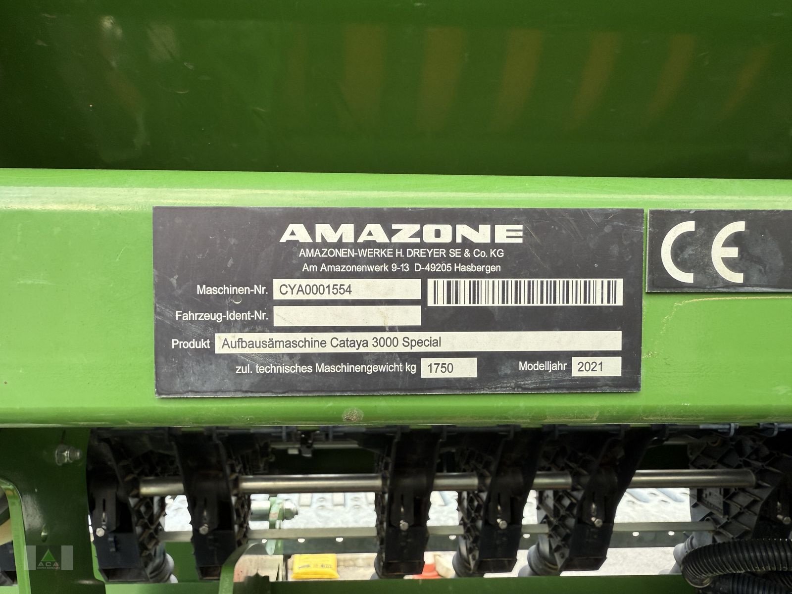 Sämaschine of the type Amazone Cataya 3000 Spezial, Vorführmaschine in Markt Hartmannsdorf (Picture 5)