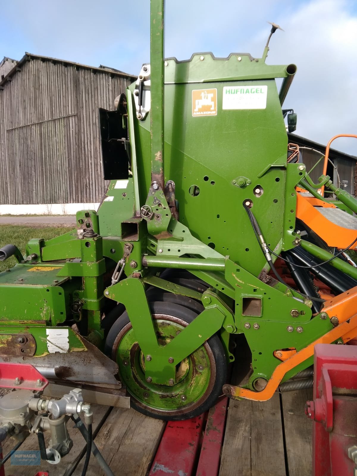 Sämaschine des Typs Amazone KG 403 + AD 403, Gebrauchtmaschine in Neuhof-Zenn (Bild 2)