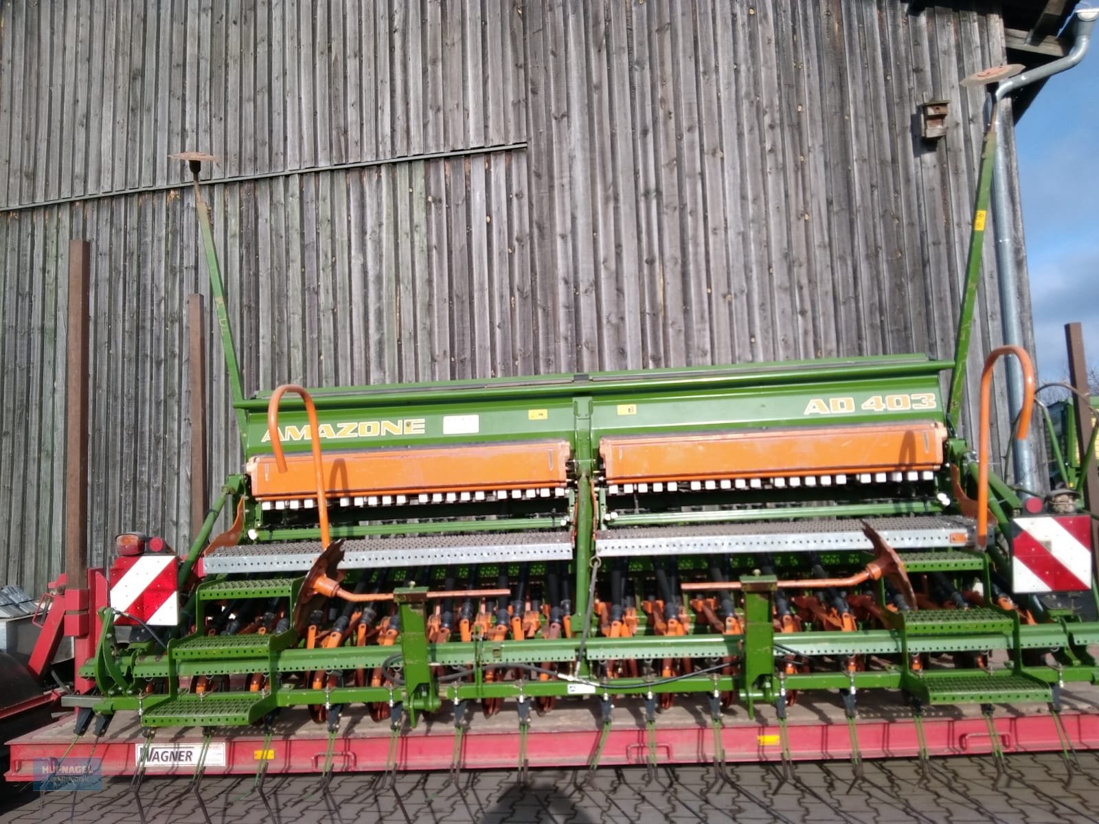 Sämaschine des Typs Amazone KG 403 + AD 403, Gebrauchtmaschine in Neuhof-Zenn (Bild 3)