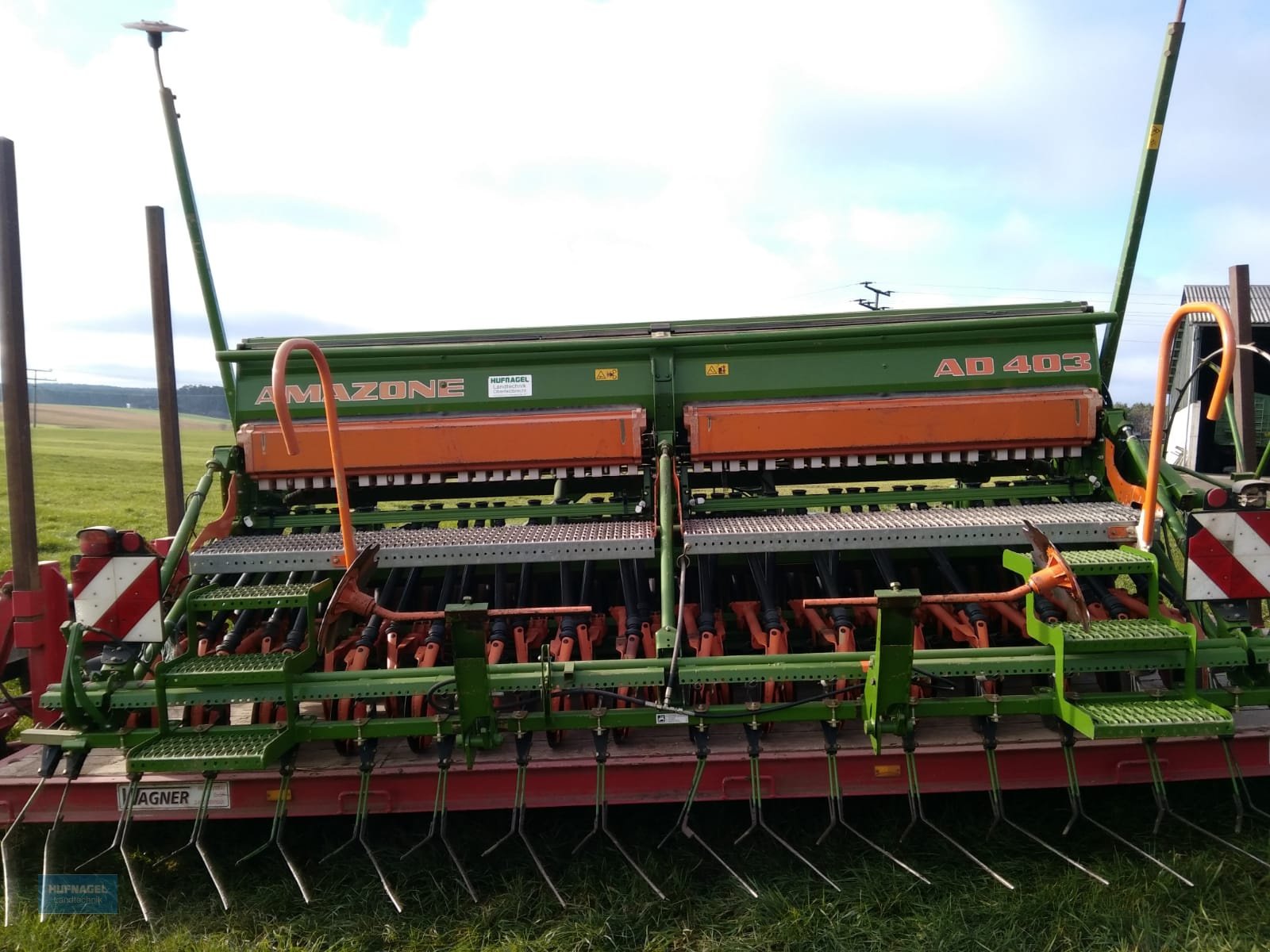Sämaschine des Typs Amazone KG 403 + AD 403, Gebrauchtmaschine in Neuhof-Zenn (Bild 5)