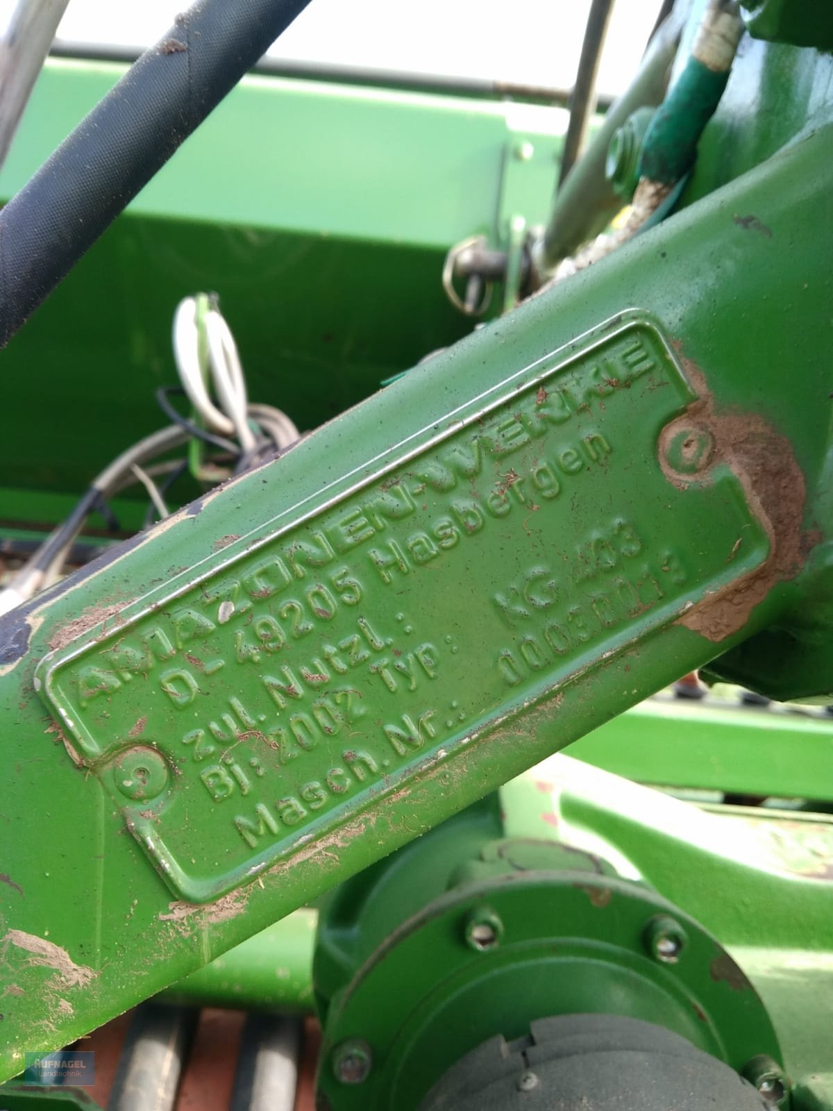 Sämaschine des Typs Amazone KG 403 + AD 403, Gebrauchtmaschine in Neuhof-Zenn (Bild 12)