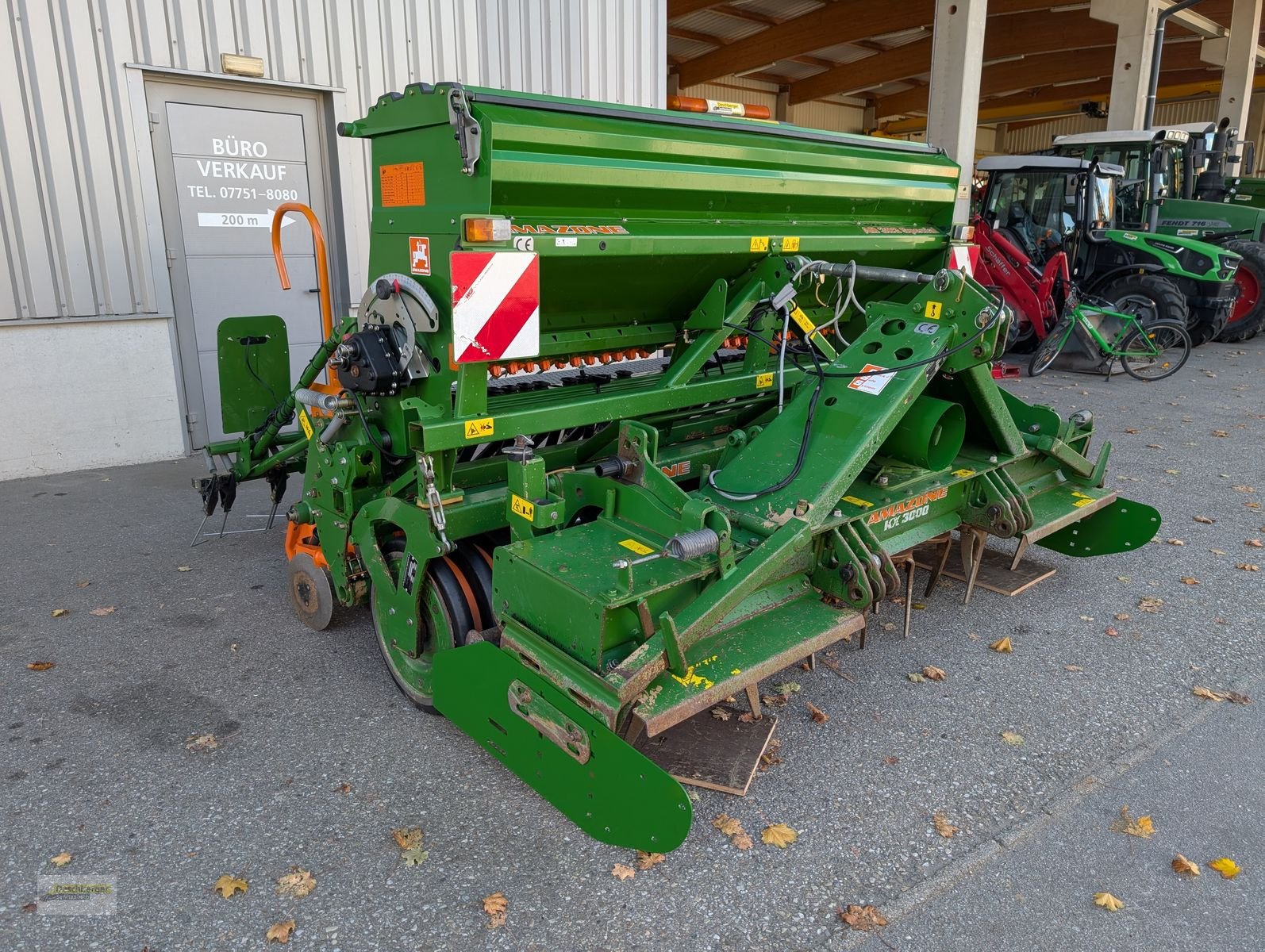 Sämaschine typu Amazone KX 3000 + AD 303 Special, Gebrauchtmaschine v Senftenbach (Obrázek 9)