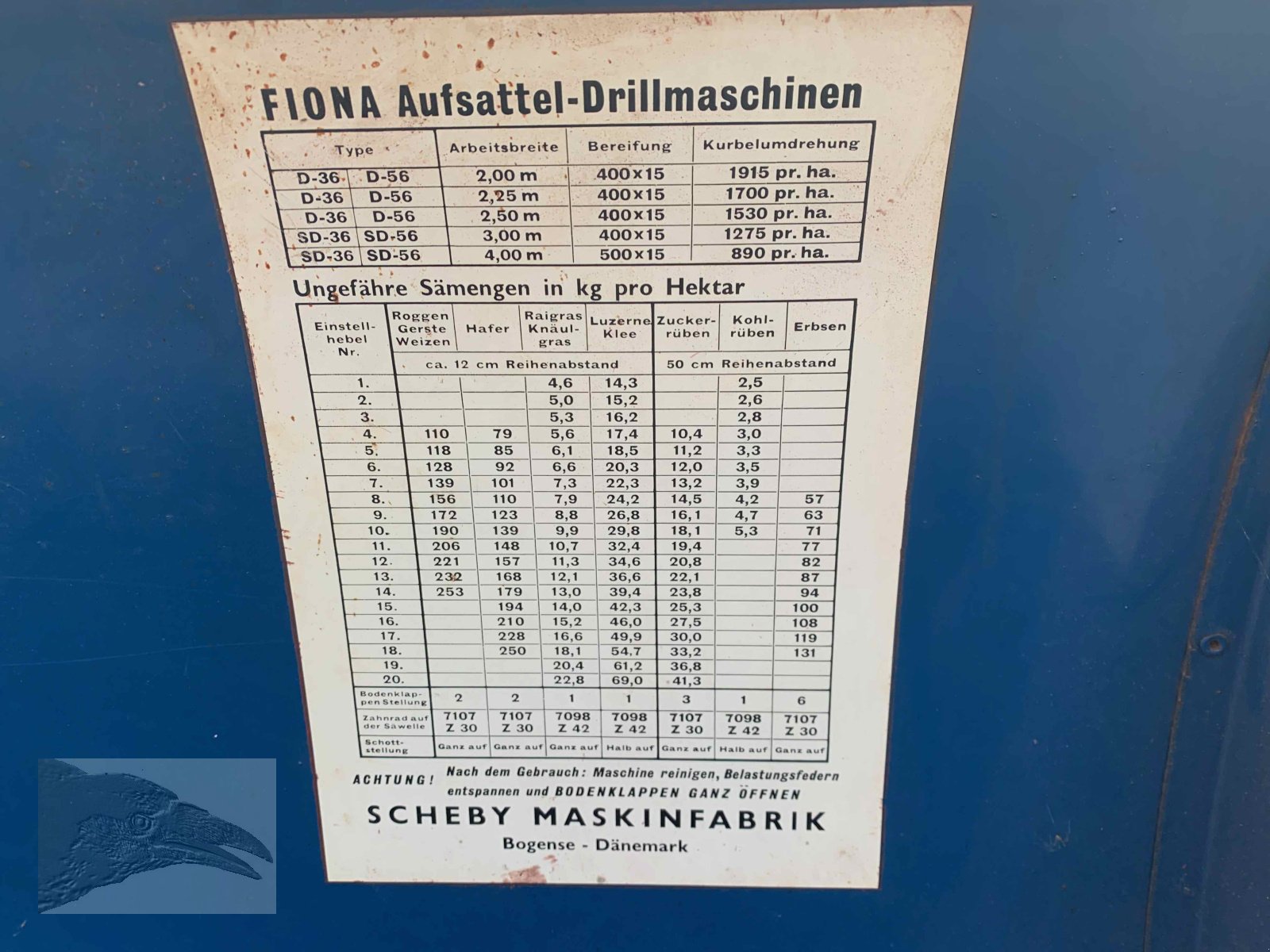 Sämaschine tip Fiona Saatkombination, Kompakter mit Fiona Drillmaschine D 56 - 19 225cm, Gebrauchtmaschine in Hermannsburg (Poză 10)