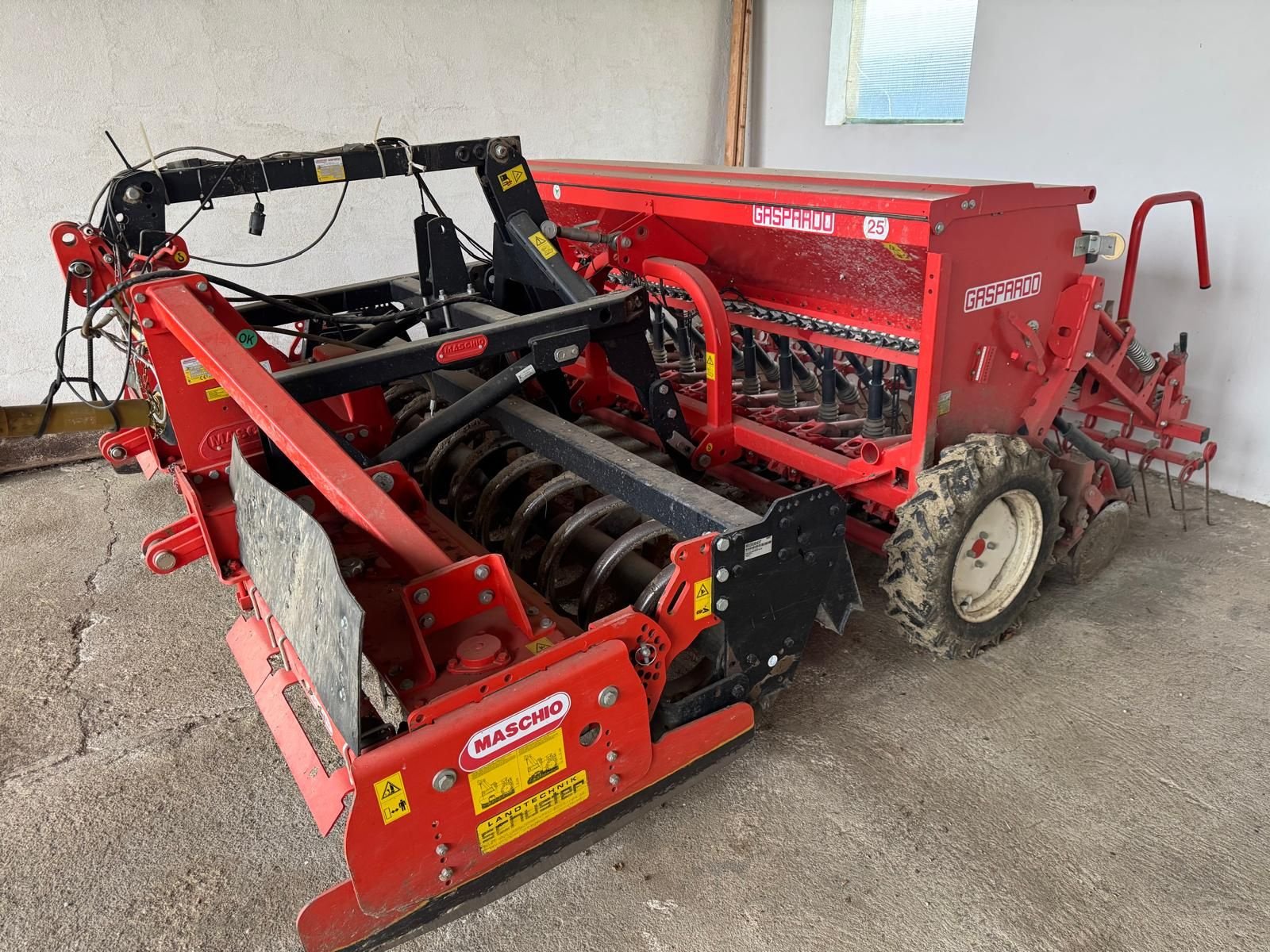 Sämaschine tip Gaspardo Nina + DM Kreiselegge, Gebrauchtmaschine in Mistelbach (Poză 1)