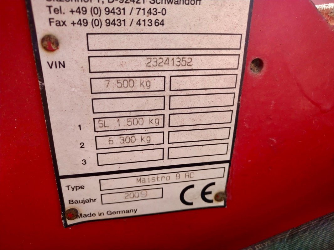 Sämaschine typu Horsch Maistro 8 RC, Gebrauchtmaschine v Liebenwalde (Obrázek 3)