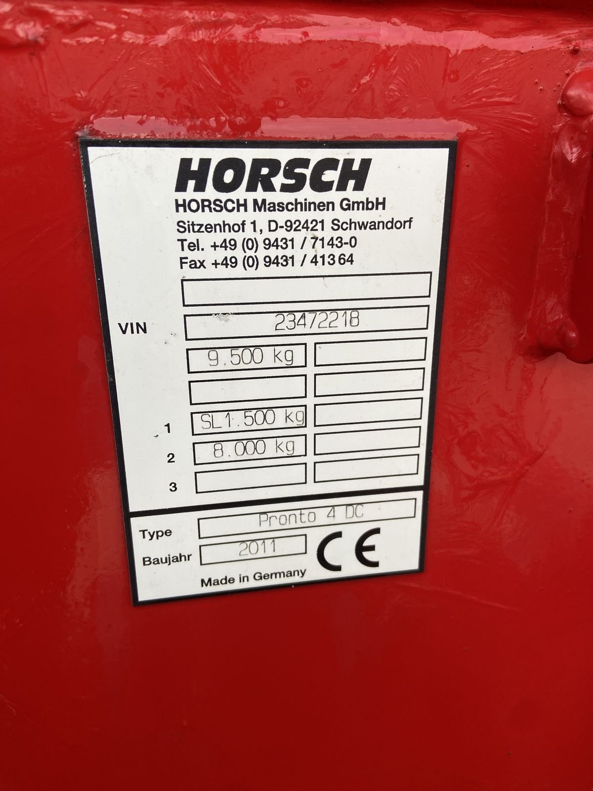 Sämaschine typu Horsch Pronto 4 DC, Gebrauchtmaschine w Grund (Zdjęcie 7)