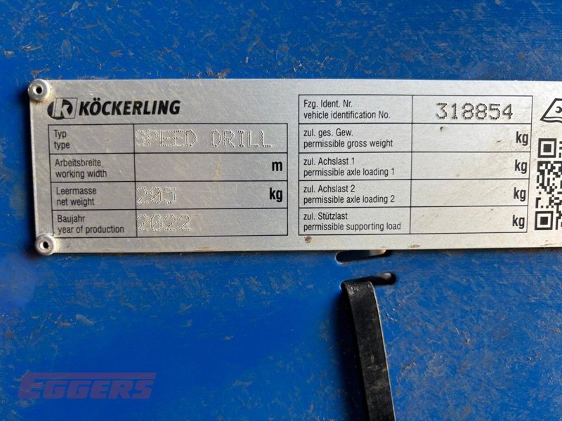 Sämaschine des Typs Köckerling Speed Drill, Gebrauchtmaschine in Suhlendorf (Bild 3)