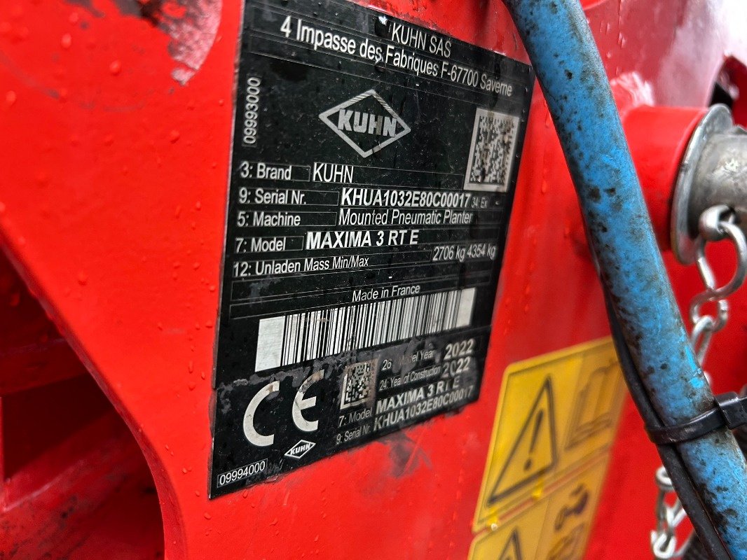 Sämaschine Türe ait Kuhn MAXIMA 3 RT E, Gebrauchtmaschine içinde Sittensen (resim 22)