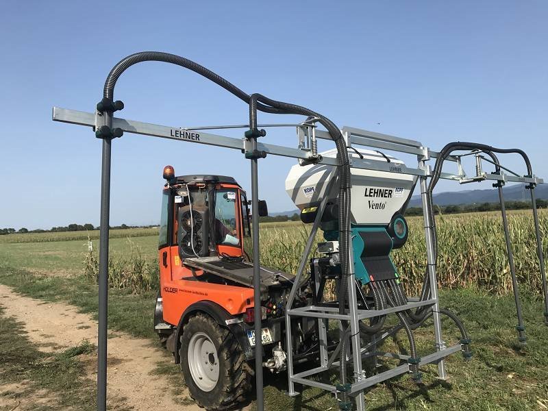 Sämaschine typu Lehner Vento II für Grasuntersaat im Mais, Gebrauchtmaschine v Schutterzell (Obrázok 3)