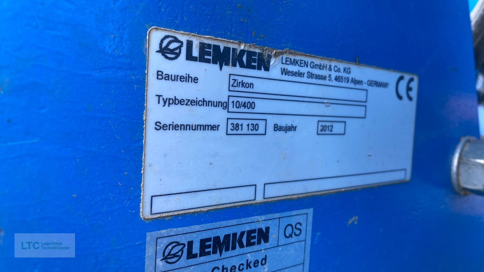 Sämaschine typu Lemken Solitär 8/400 DS, Gebrauchtmaschine v Großpetersdorf (Obrázek 5)