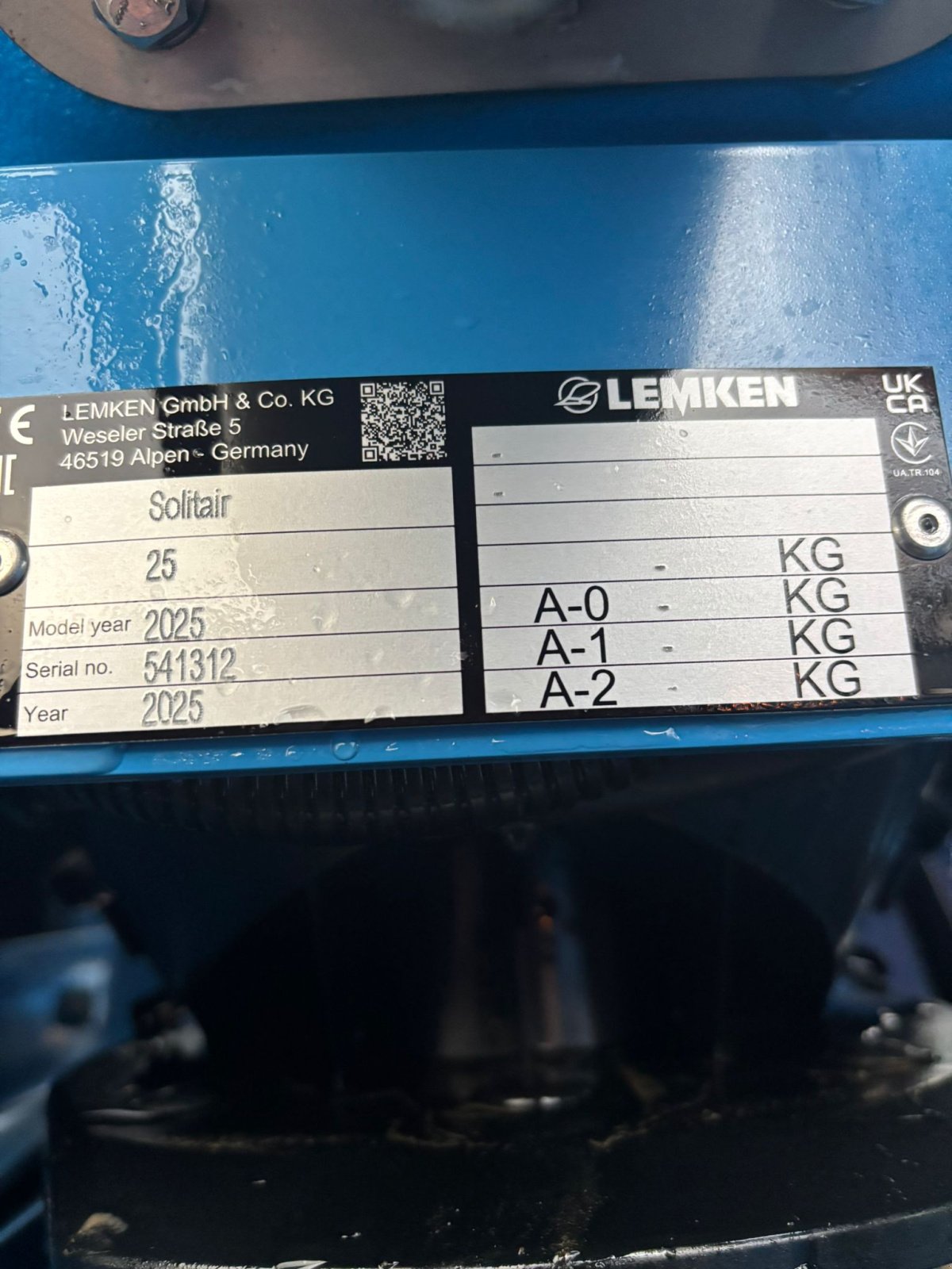 Sämaschine Türe ait Lemken Zirkon 12/600 KA Solitair 25/600 OptiDisc, Gebrauchtmaschine içinde Regensburg (resim 17)