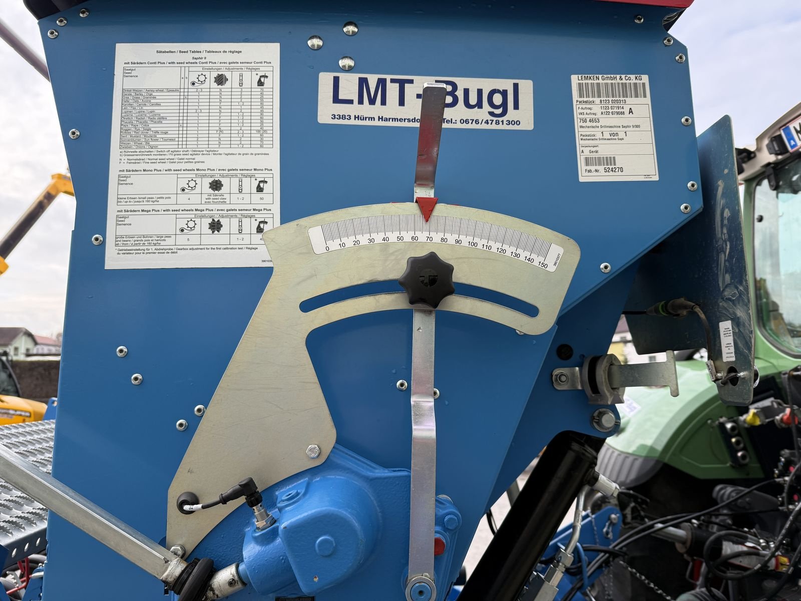Sämaschine des Typs Lemken Zirkon 8/300 mit Saphir 9/300, Gebrauchtmaschine in Hürm (Bild 19)