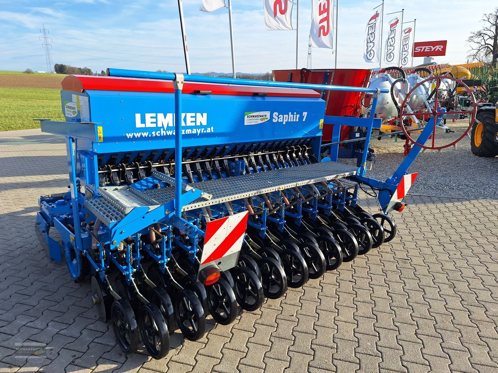 Sämaschine des Typs Lemken Zirkon 8 + Saphir 7, Gebrauchtmaschine in Gampern (Bild 4)