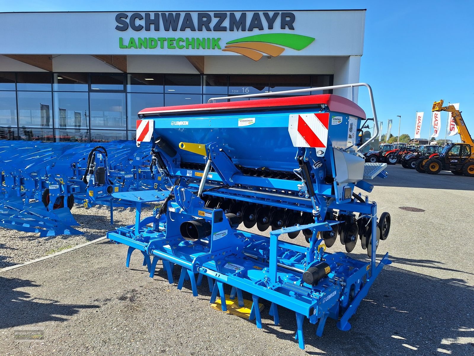 Sämaschine du type Lemken Zirkon 8+Saphir 9, Neumaschine en Gampern (Photo 1)