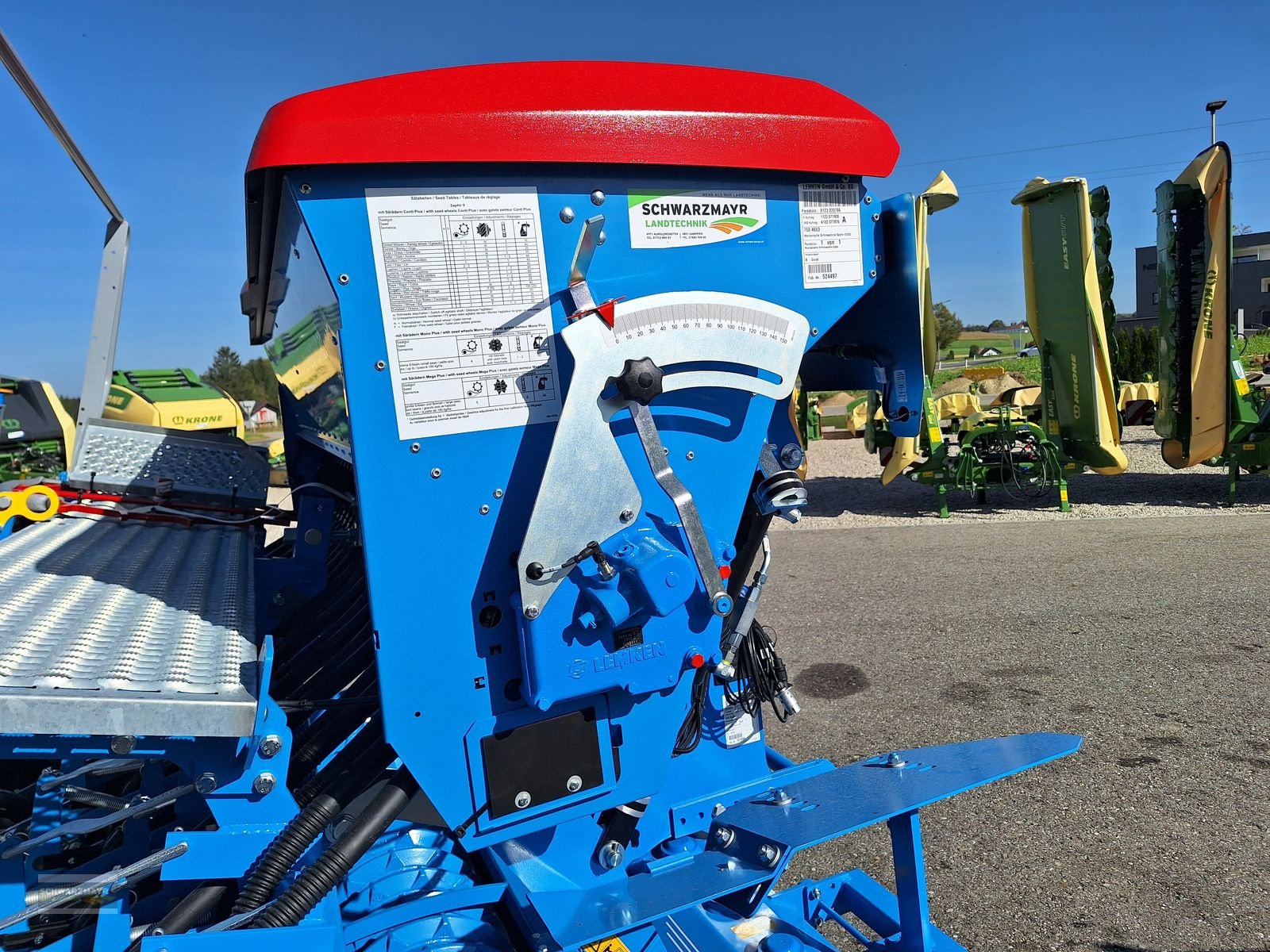 Sämaschine des Typs Lemken Zirkon 8+Saphir 9, Neumaschine in Gampern (Bild 11)