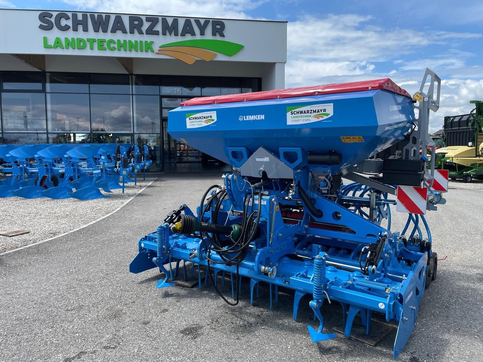 Sämaschine of the type Lemken ZirkonEMR+SolitairMR, Vorführmaschine in Feldkirchen (Picture 1)