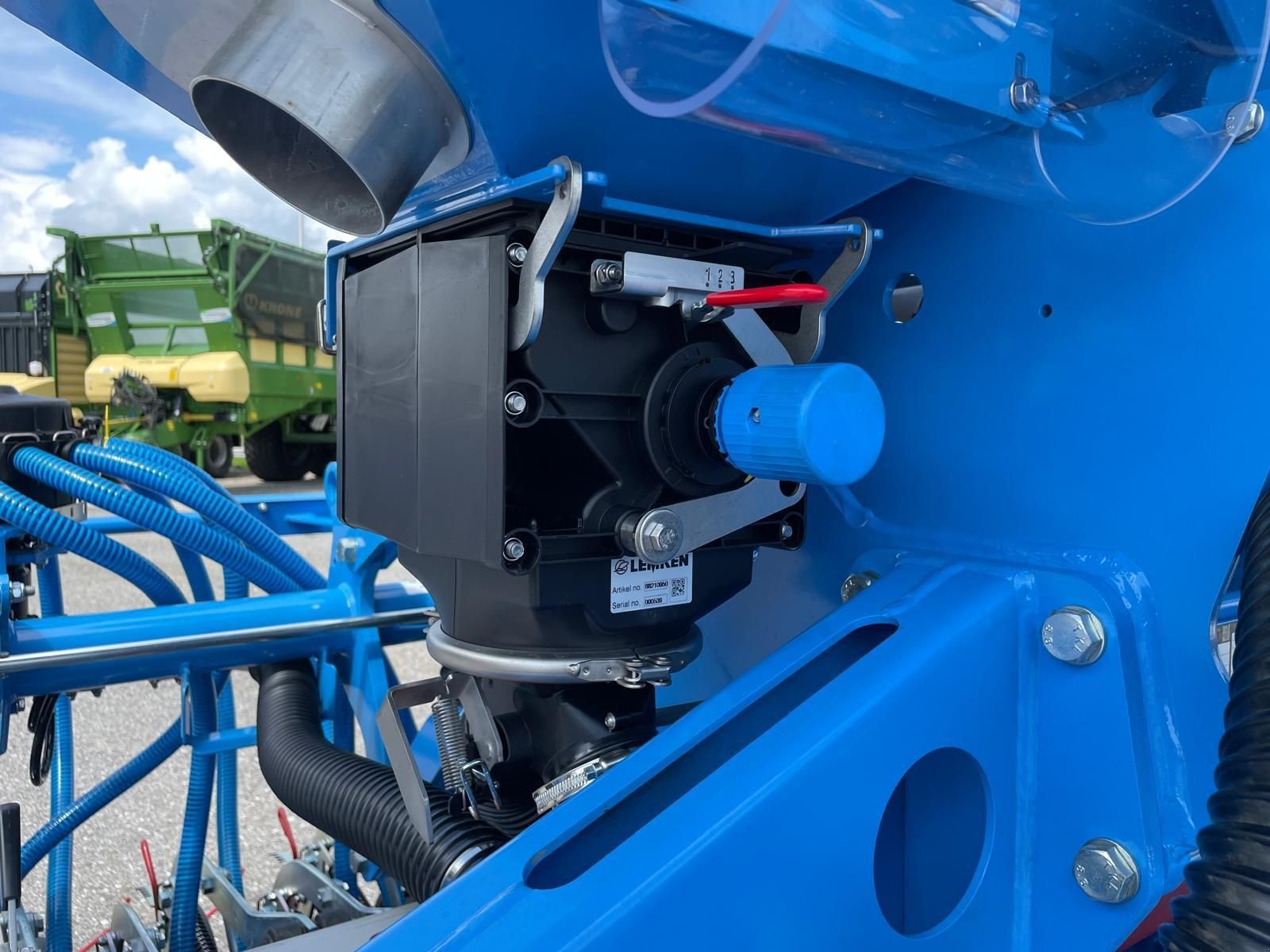 Sämaschine of the type Lemken ZirkonEMR+SolitairMR, Vorführmaschine in Feldkirchen (Picture 8)