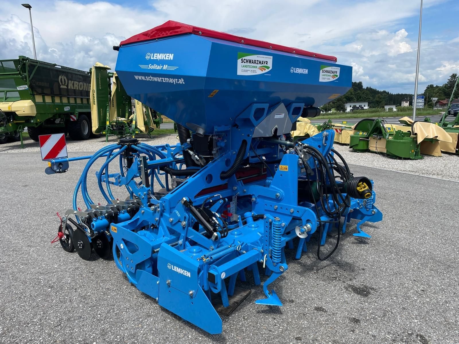 Sämaschine of the type Lemken ZirkonEMR+SolitairMR, Vorführmaschine in Feldkirchen (Picture 2)