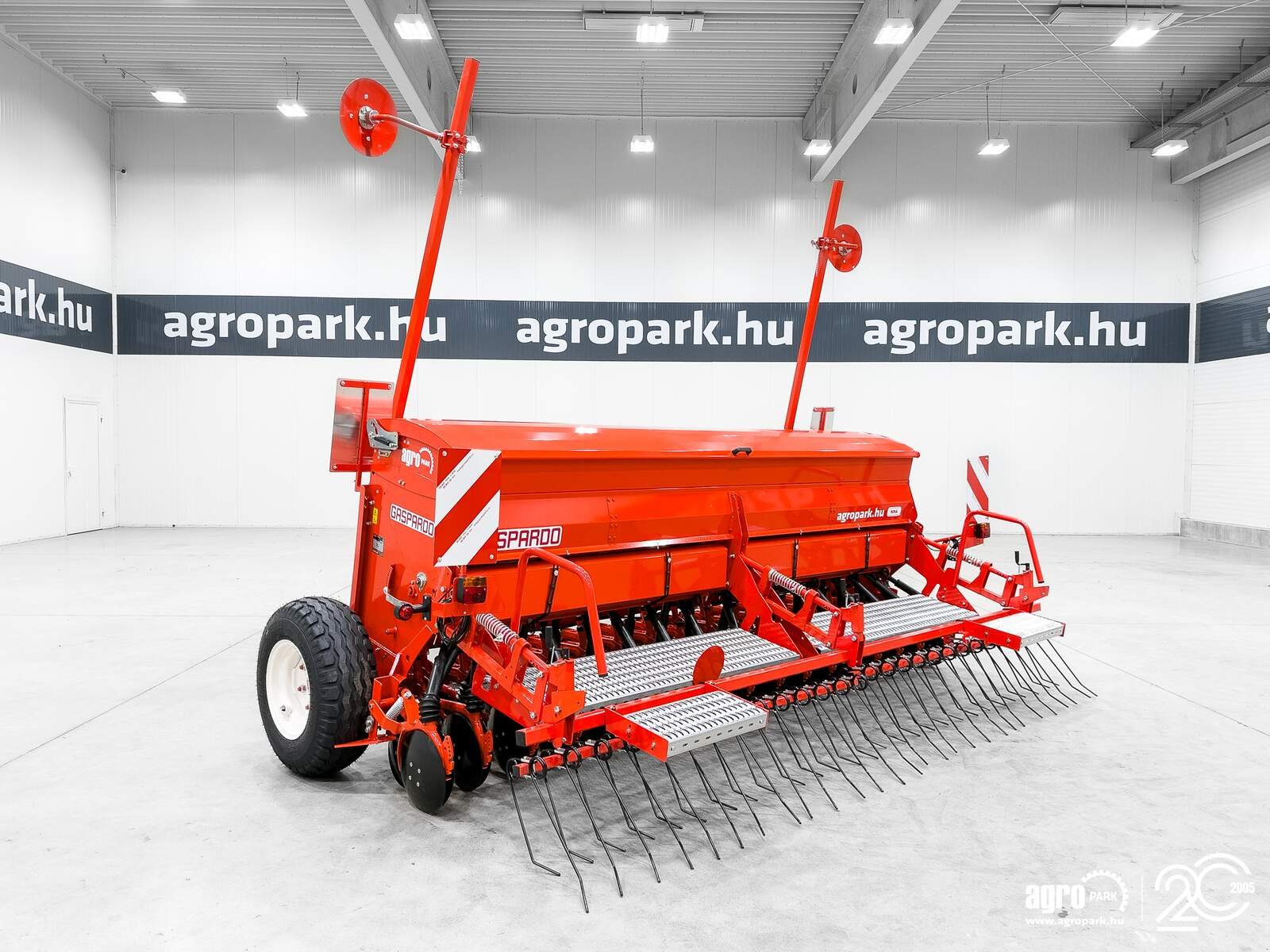 Sämaschine tip Maschio Nina 400 seed drill, 4 m working width, 1050 liter seed hopper, 12 cm row spacing, track eradicator, Gebrauchtmaschine in Csengele (Poză 2)