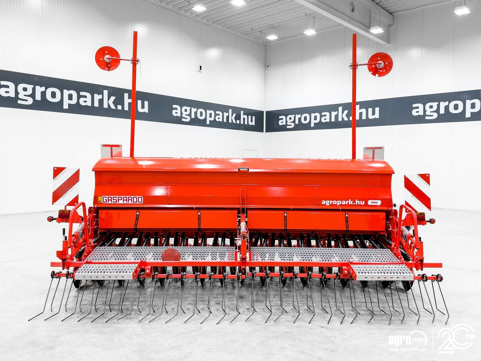Sämaschine tip Maschio Nina 400 seed drill, 4 m working width, 1050 liter seed hopper, 12 cm row spacing, track eradicator, Gebrauchtmaschine in Csengele (Poză 7)