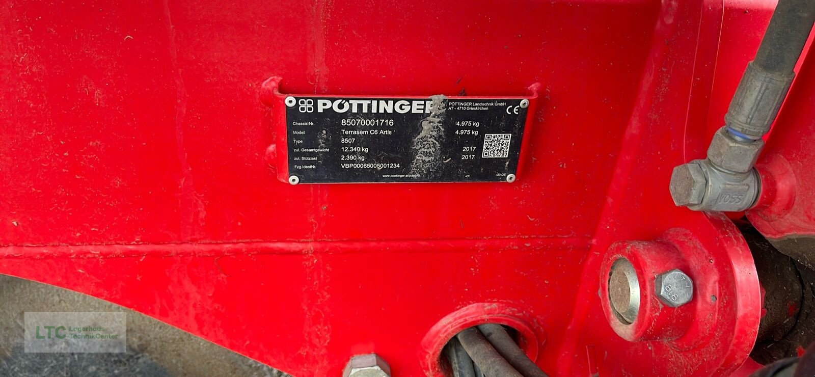 Sämaschine typu Pöttinger Terrasem C6, Gebrauchtmaschine v Eggendorf (Obrázek 11)