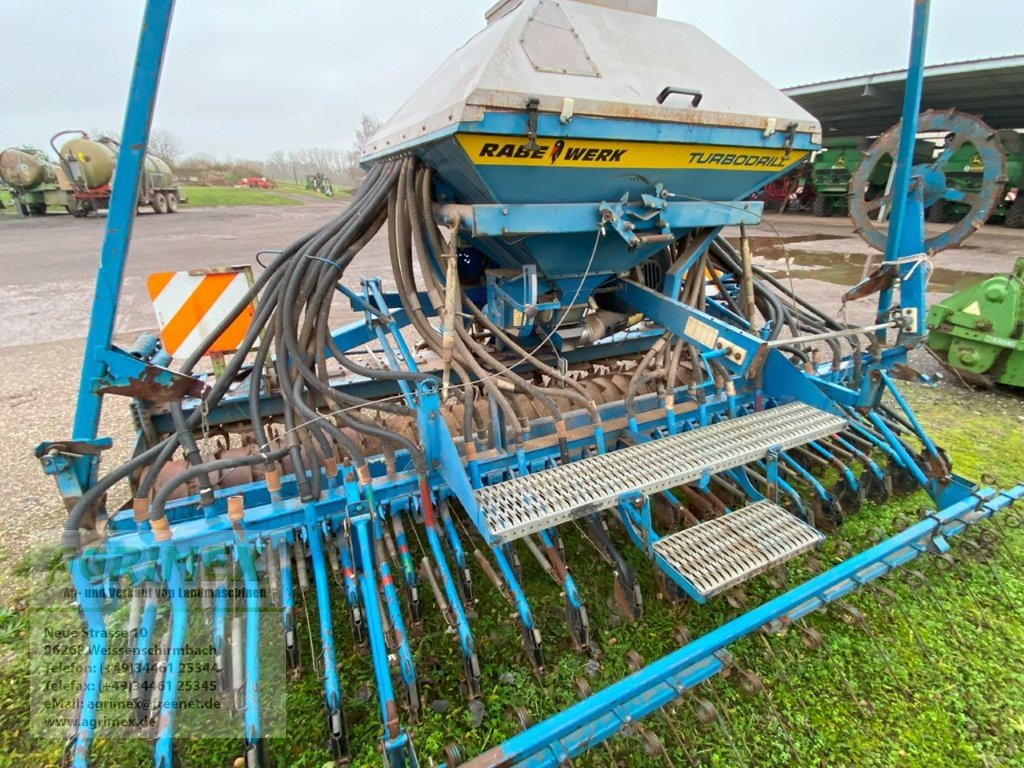 Sämaschine Türe ait Rabe PKE 400 mit Turbodrill 400, Gebrauchtmaschine içinde Weißenschirmbach (resim 3)